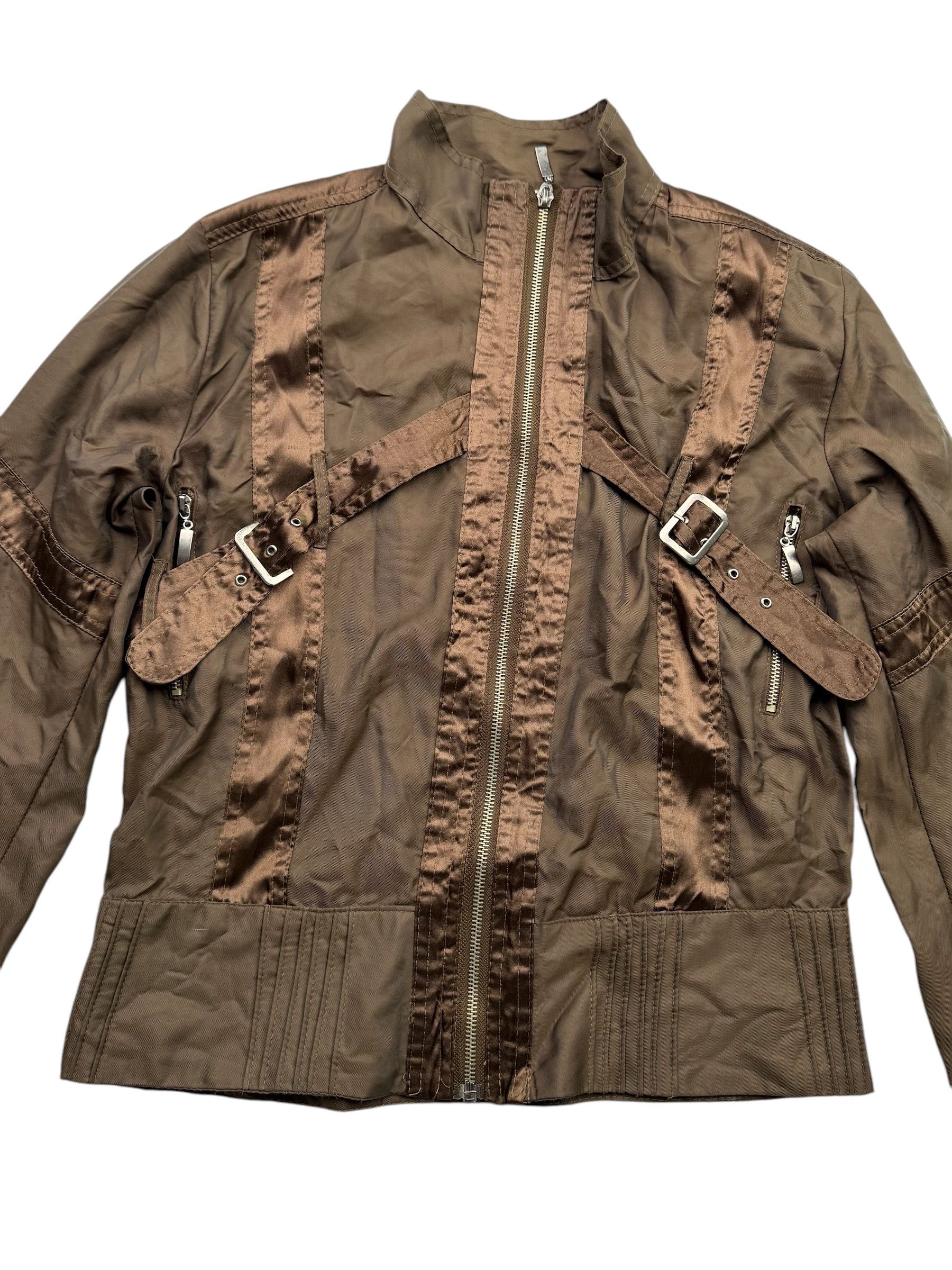 Japanese Brand Vintage Cropped Jacket With Bondage W129(V9) Size M / US 6-8 / IT 42-44 - 2 Thumbnail