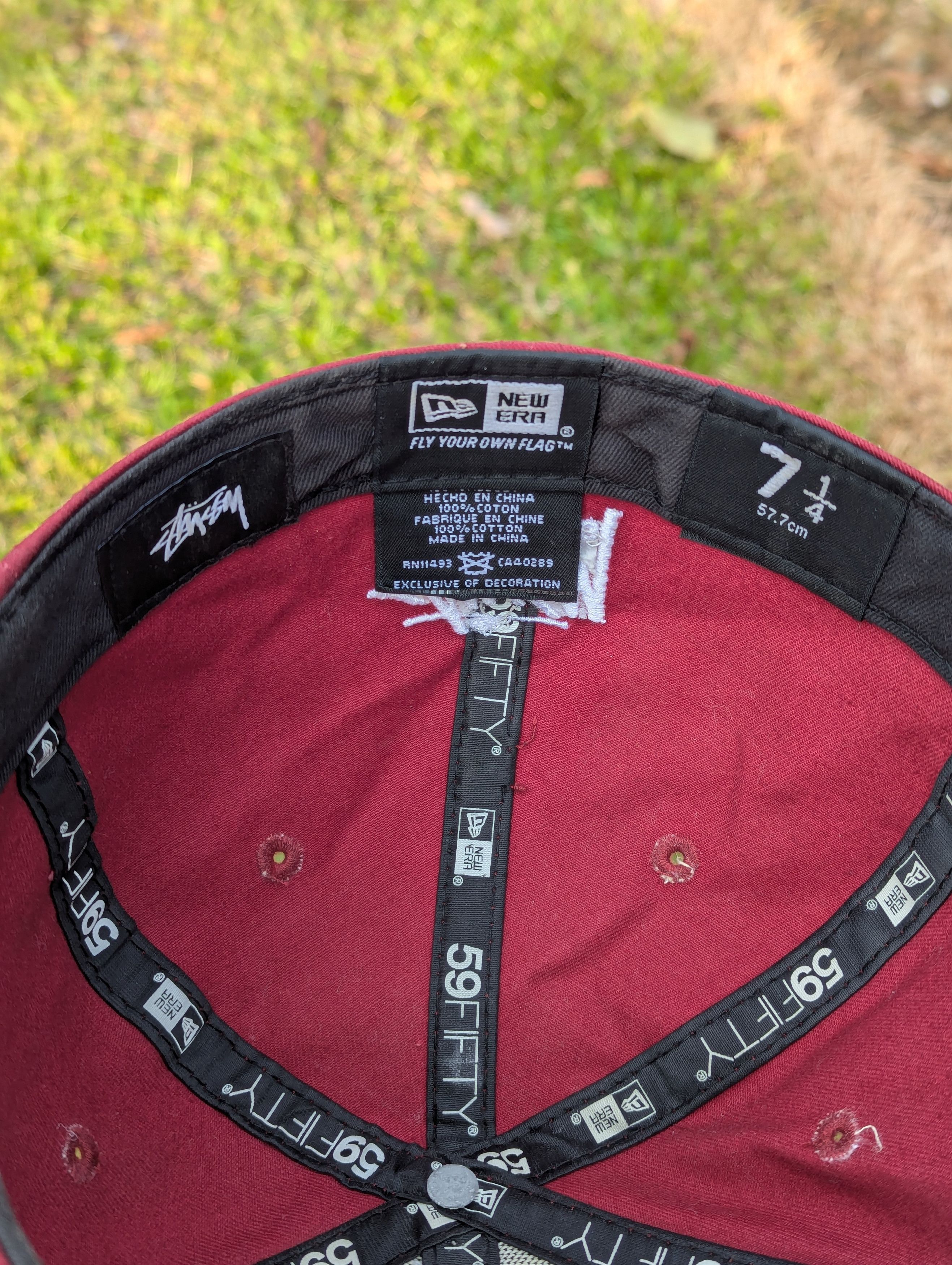 Stussy Stussy X New Era Fitted Hat Size ONE SIZE - 7 Thumbnail