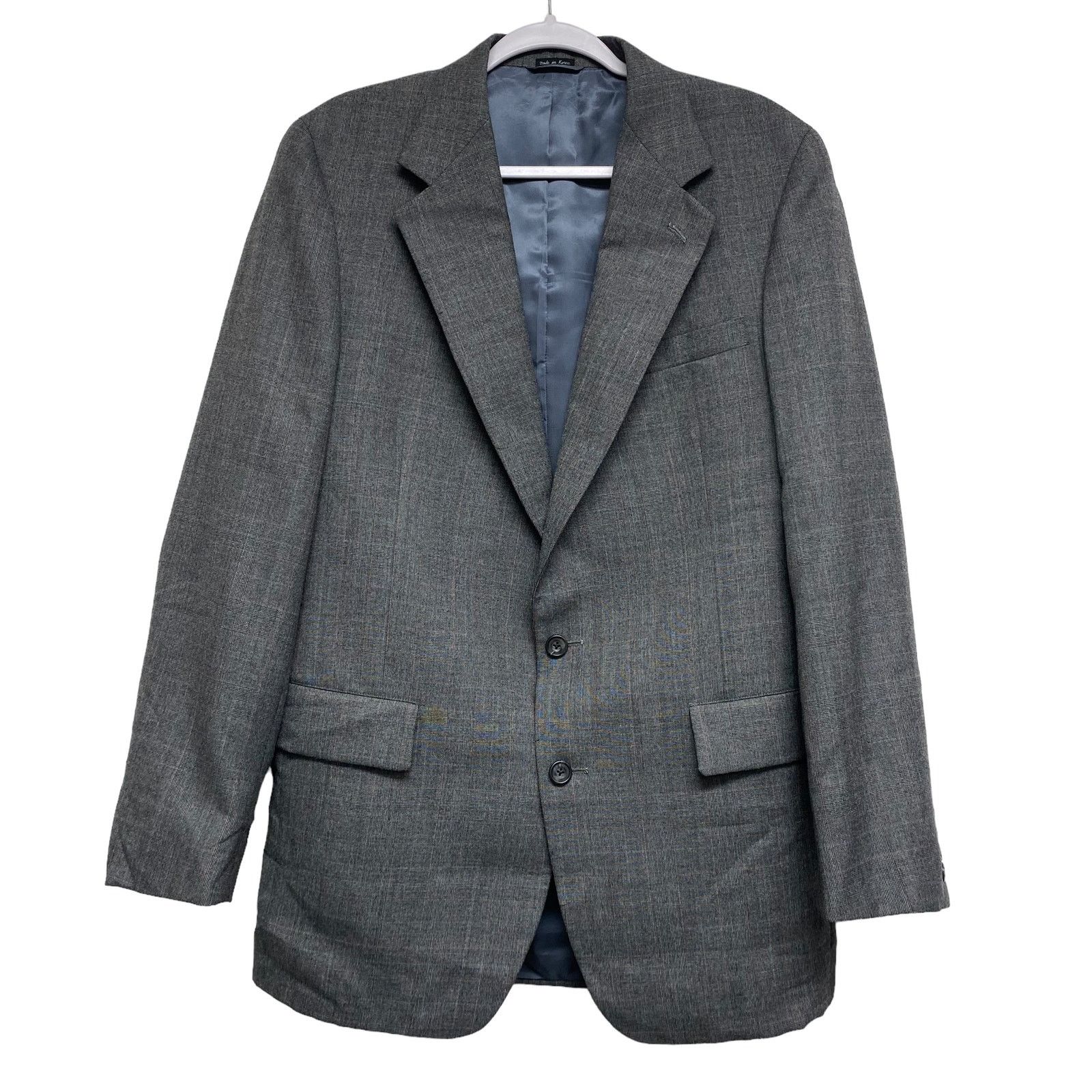 JW Robinson's Plaid 2 Button Sports Coat Blazer