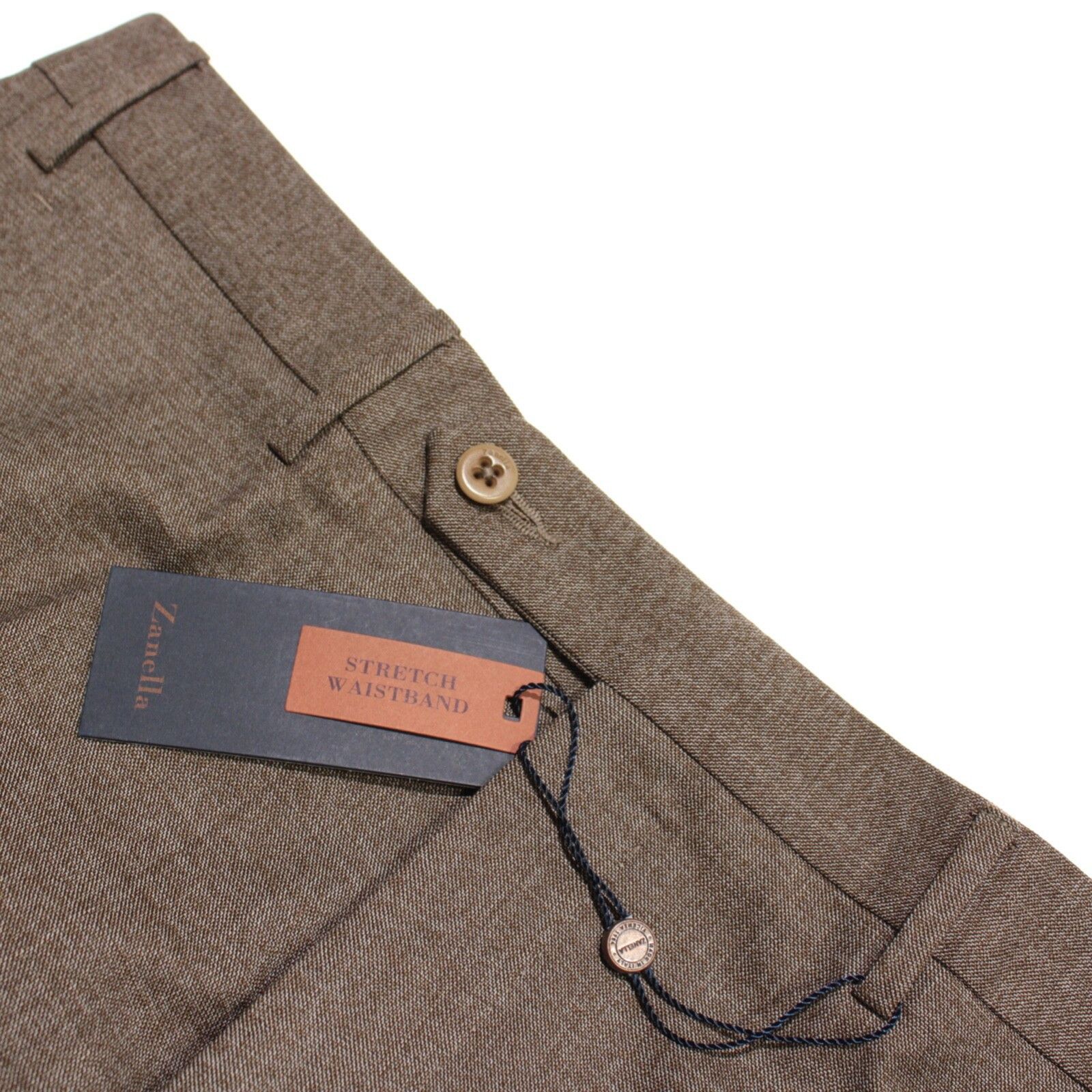 Zanella Zanella New with tags Dress Pants Size 32 US In Brown Size US 32 / EU 48 - 1 Thumbnail