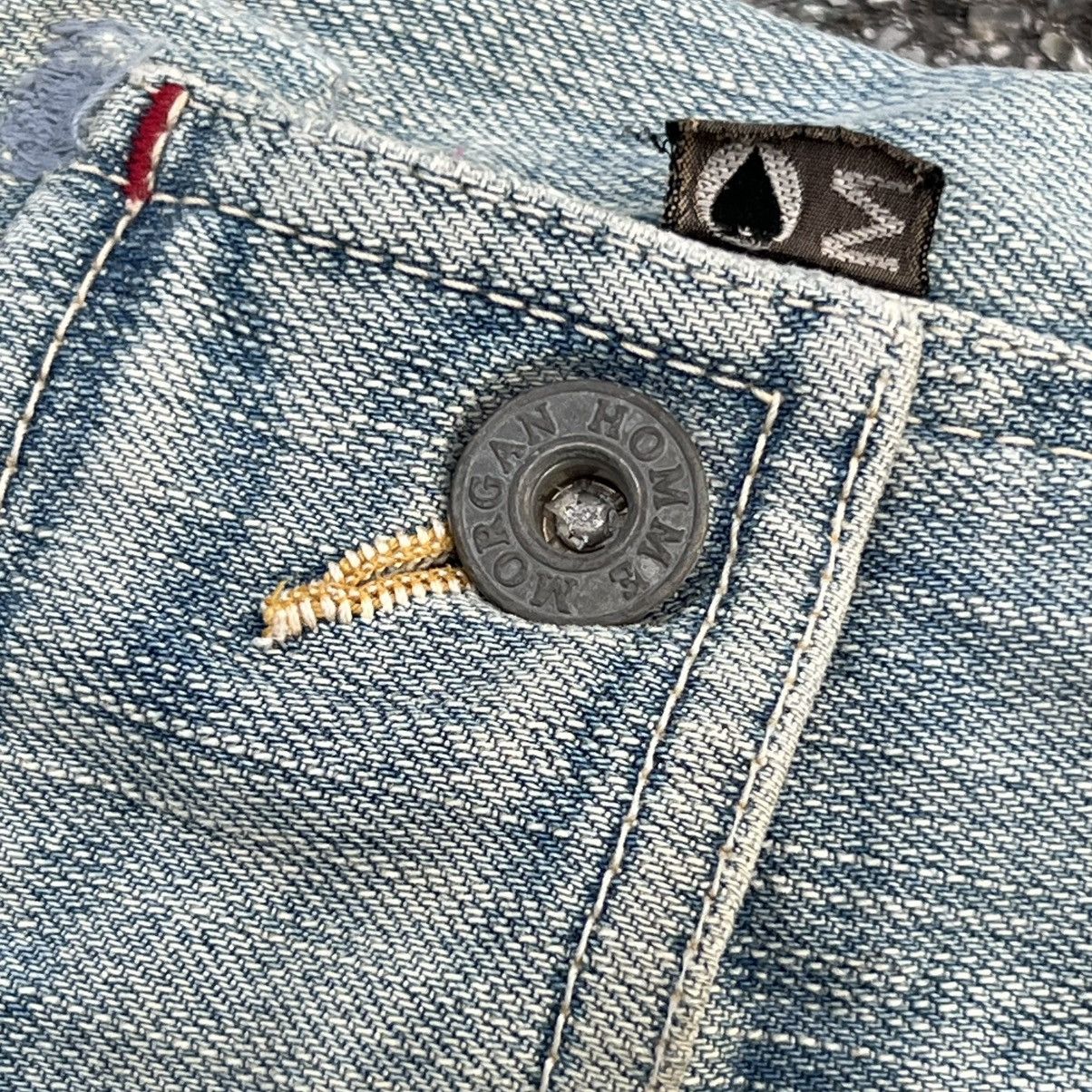 Morgan Homme “MORGAN HOMME” BLUE FLARE JEANS Size US 30 / EU 46 - 18 Thumbnail