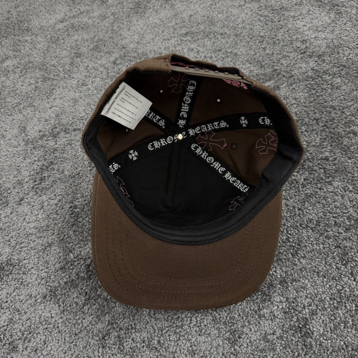Chrome Hearts Chrome Hearts Brown Pink Patches Cap Hat Size ONE SIZE - 5 Thumbnail