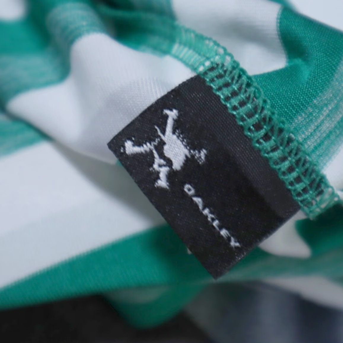 Oakley Oakley Hydrolix Polyester Striped Polo Shirt Green Men's XL Size US XL / EU 56 / 4 - 7 Thumbnail