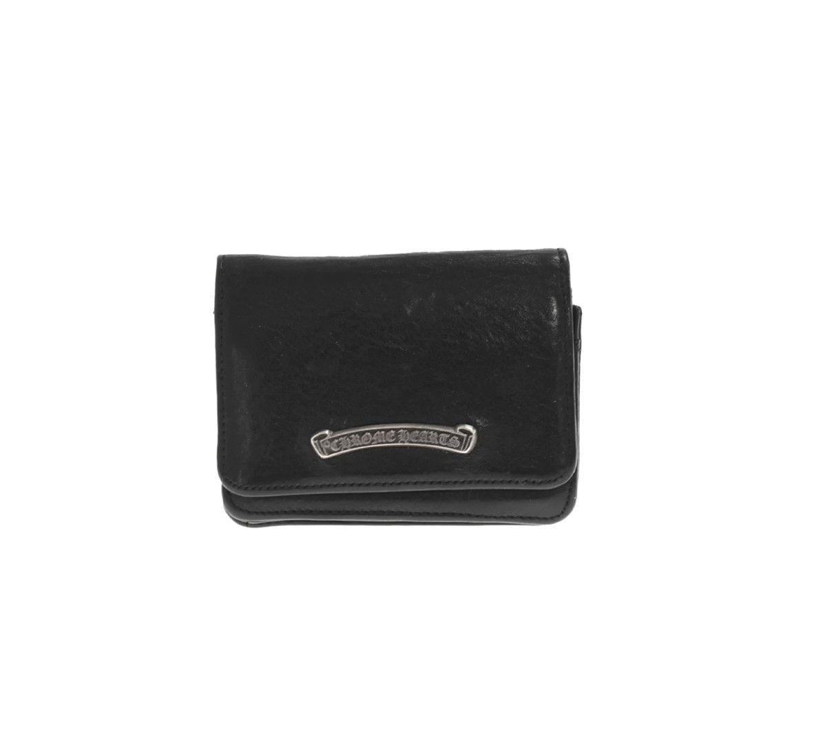 Chrome Hearts CHROME HEARTS LEATHER CARDHOLDER WALLET | Grailed