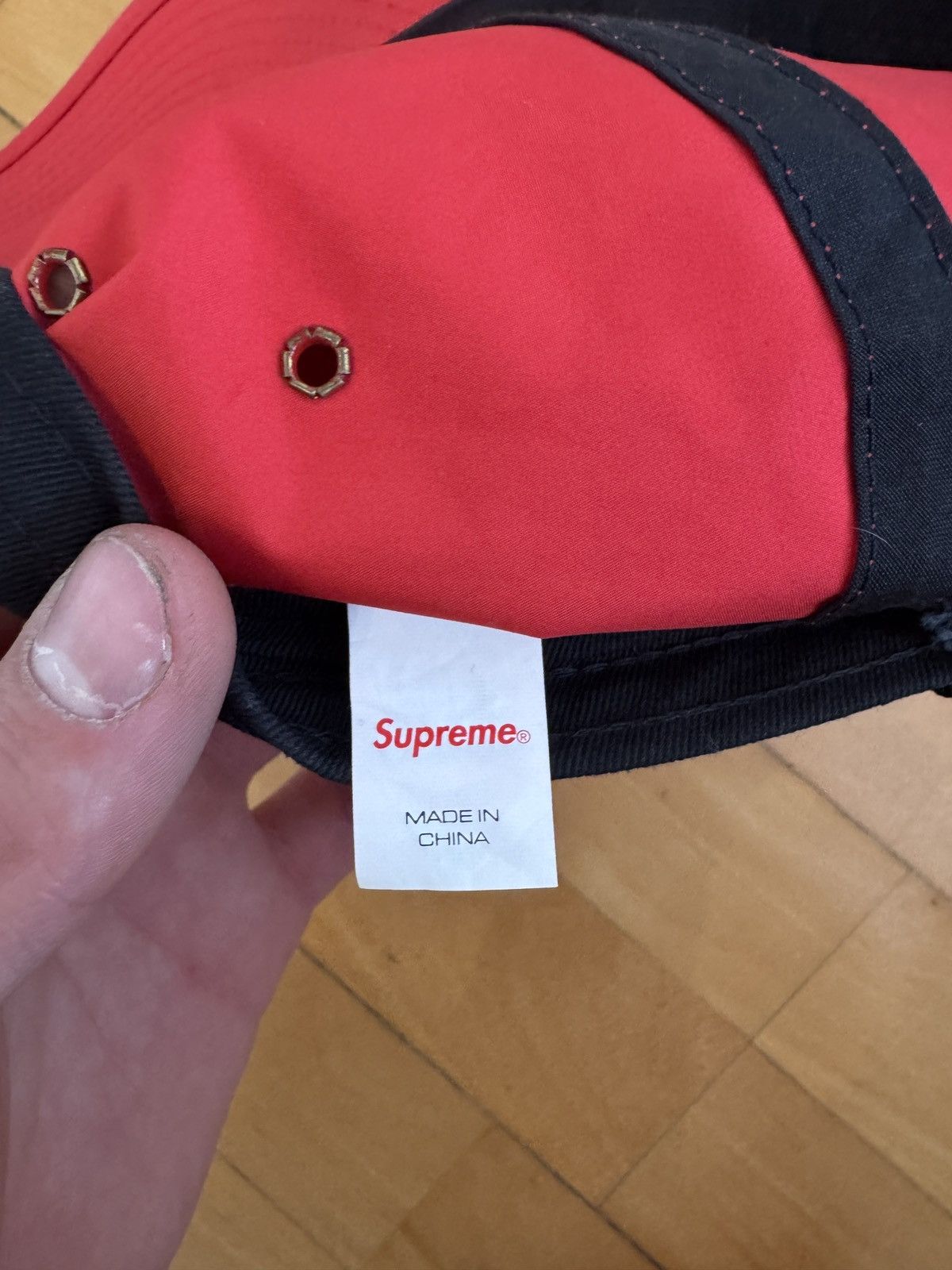 Supreme Box Logo Camp Cap – Red