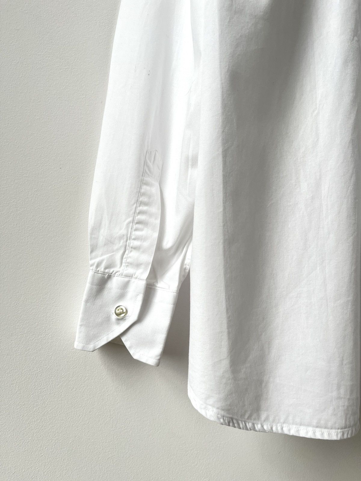 Valentino Vintage Valentino White Shirt Logo Italy Luxury 90s Size US L / EU 52-54 / 3 - 8 Thumbnail