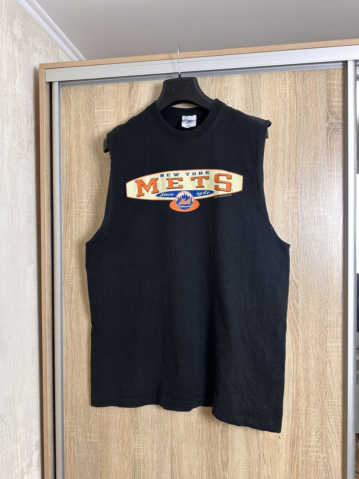 Pro Player 🔥 1998 New York Mets MLB Pro Player Tank Top T Shirt Size US XL / EU 56 / 4 - 6 Thumbnail