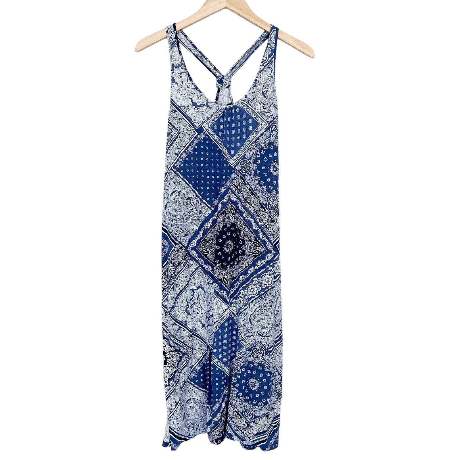Ralph Lauren Lauren Ralph Lauren Blue Printed Dress Sz M Size M / US 6-8 / IT 42-44 - 1 Thumbnail