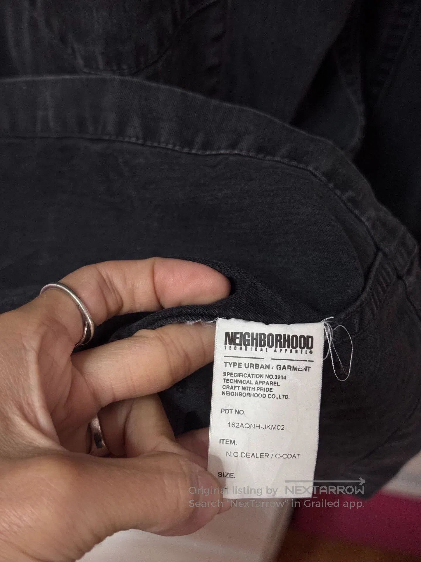 Wtaps Neighborhood Long Denim Jacket. Size US L / EU 52-54 / 3 - 6 Thumbnail
