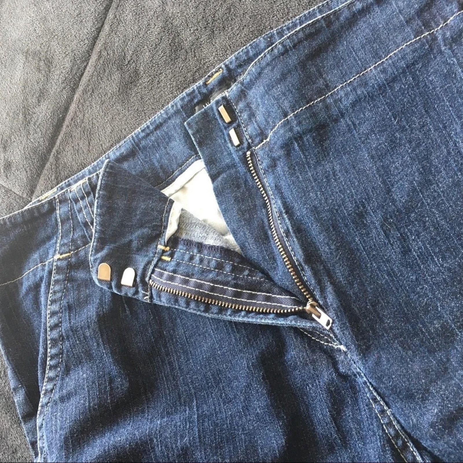 The Unbranded Brand INC Capri jeans, size tag missing, possibly XL Size 38" / US 16 / IT 52 - 8 Thumbnail
