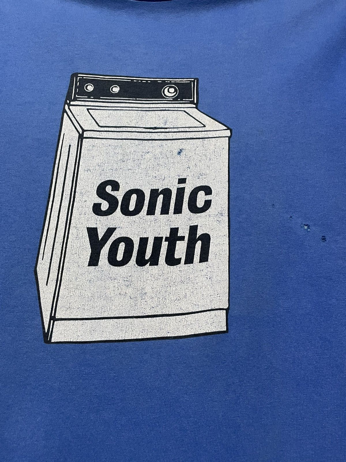 Vintage Vintage Original Sonic Youth Washing Machine Distressed Tee Size US M / EU 48-50 / 2 - 8 Thumbnail