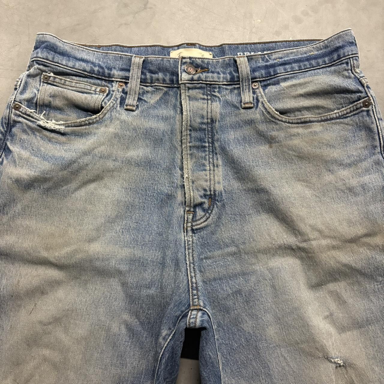 Vintage Crazy Vintage Y2K/2000s Super Baggy Tall Medium Wash Denim Jeans! Size US 36 / EU 52 - 3 Thumbnail