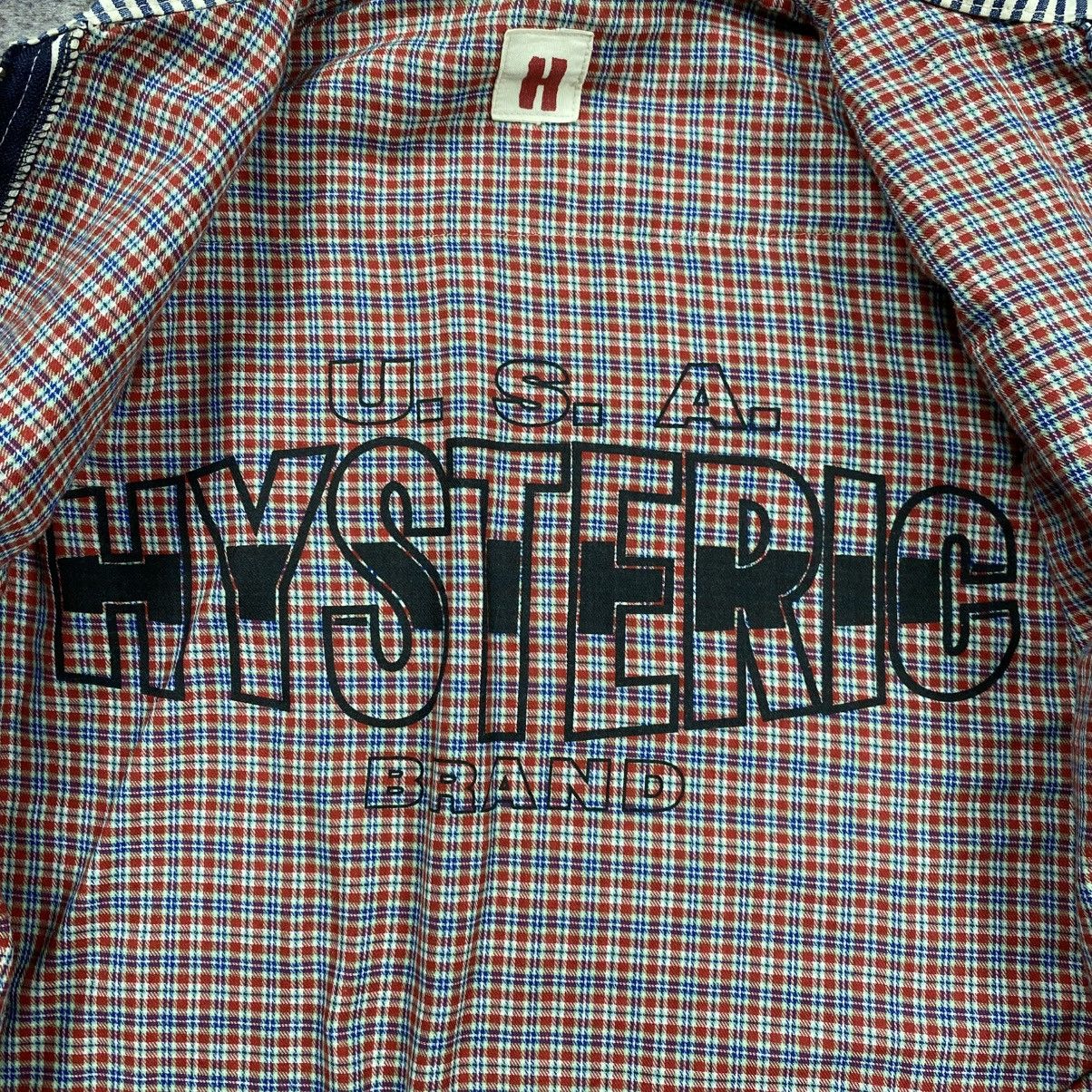 Hysteric Glamour Vintage Hysteric glamour stripe work jacket Size US S / EU 44-46 / 1 - 7 Thumbnail