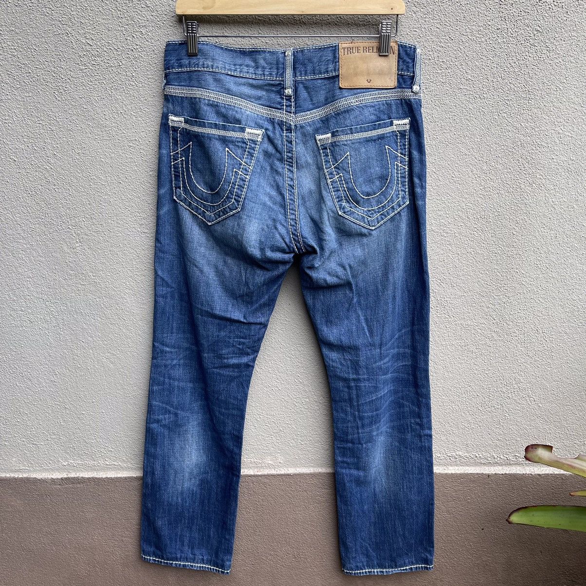 image of True Religion Ricky Relaxed Straight in Blue, Men's (Size 32)