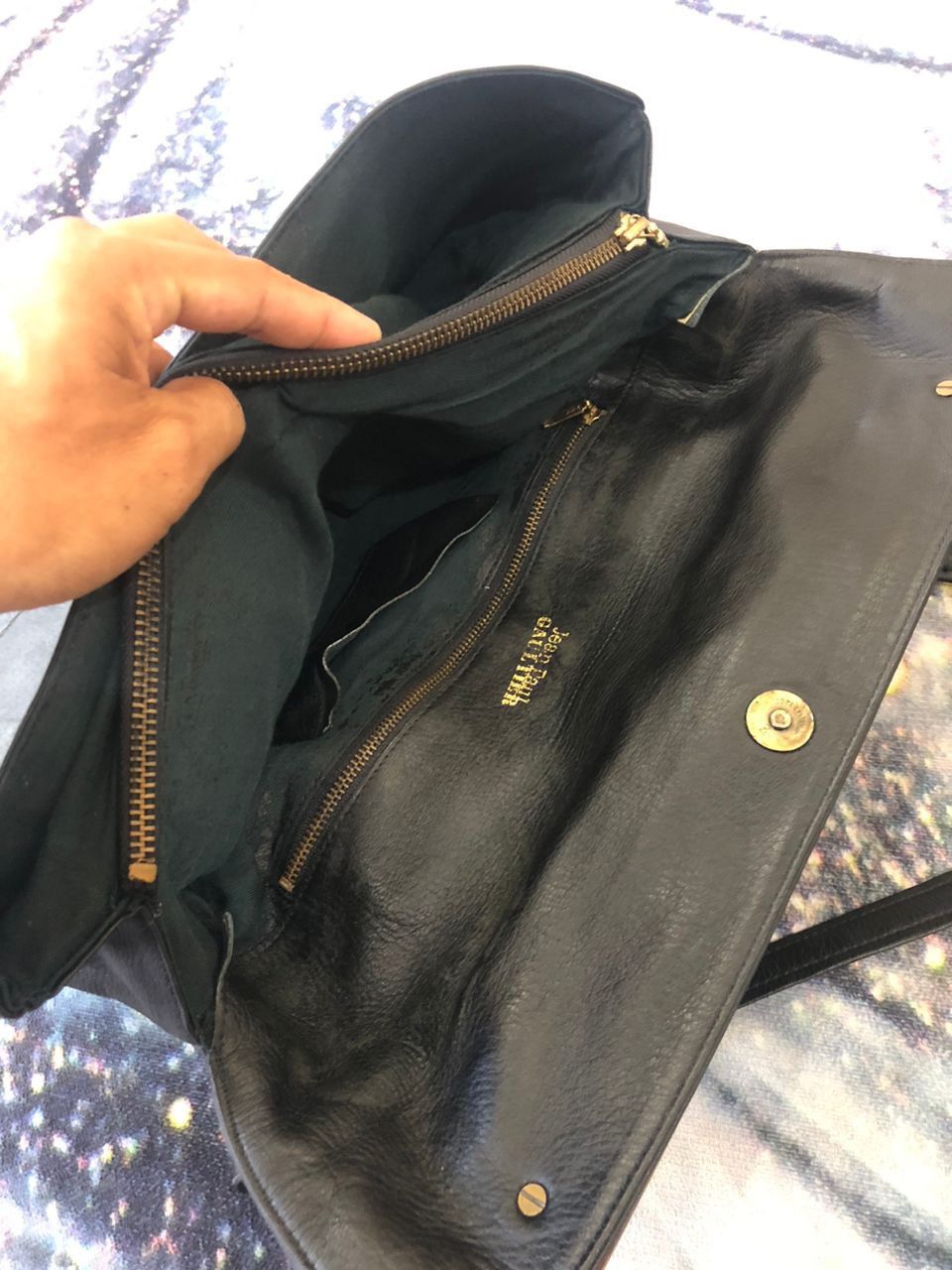 Jean Paul Gaultier Black leather Crossbody Shoulder Bag Size ONE SIZE - 4 Thumbnail