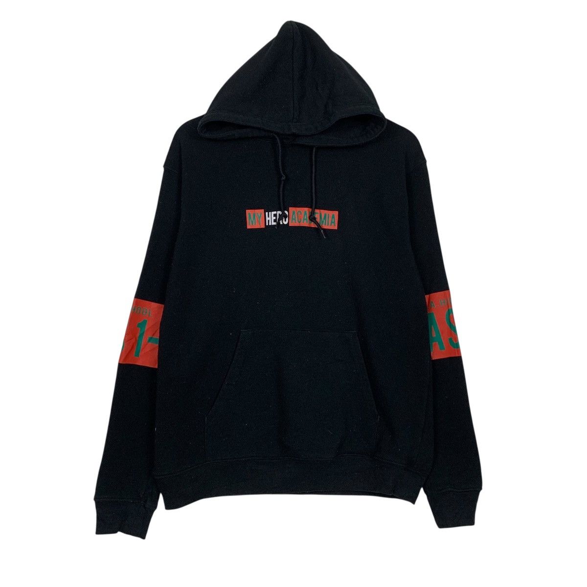 Japanese Brand MY HERO ACADEMIA Graphic Printed Pullover Hoodies #3586-C164 Size US M / EU 48-50 / 2 - 4 Thumbnail