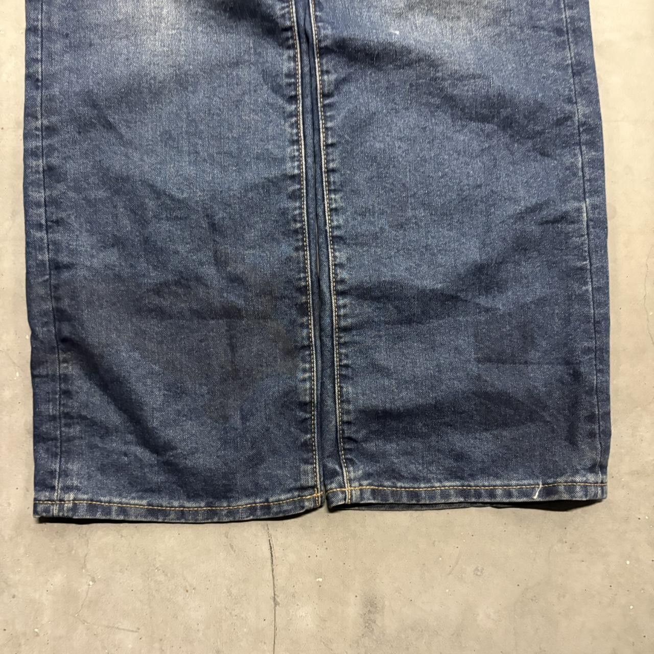 Old Navy × Vintage Crazy Vintage Y2K/2000s Straight leg Old Navy Dark Wash Denim Jeans! Size US 30 / EU 46 - 3 Thumbnail