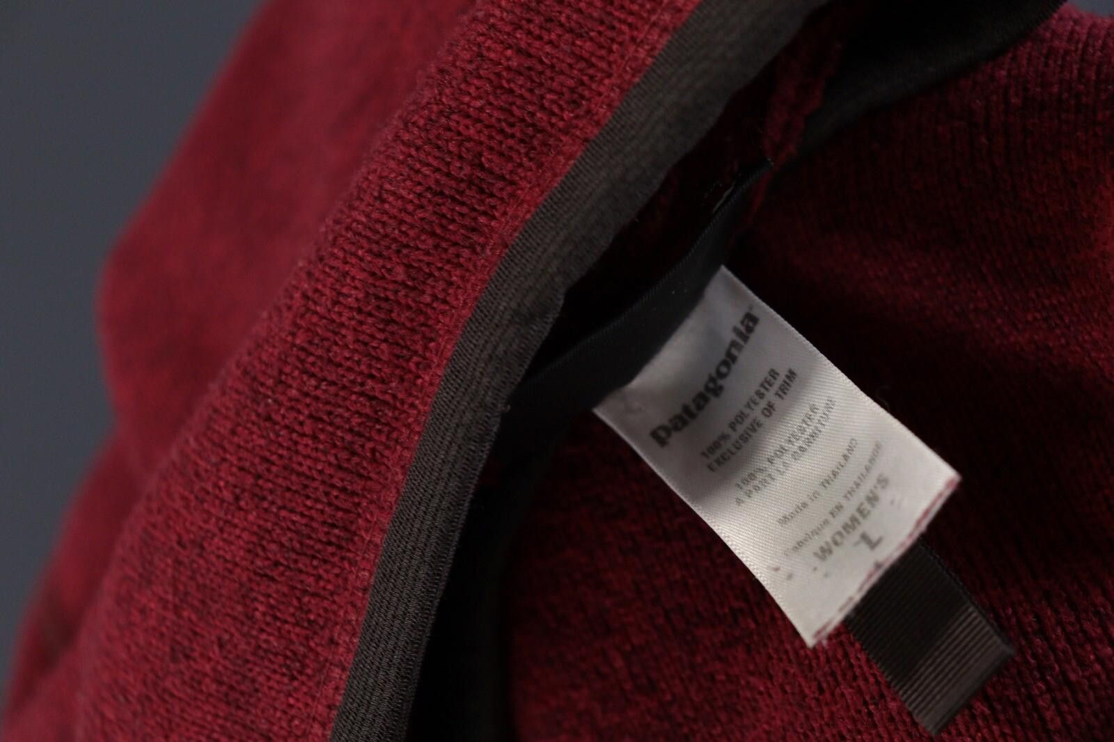 Patagonia Patagonia Red Mock Neck Full Zip Hiking Fleece Jacket Size L Size L / US 10 / IT 46 - 12 Thumbnail