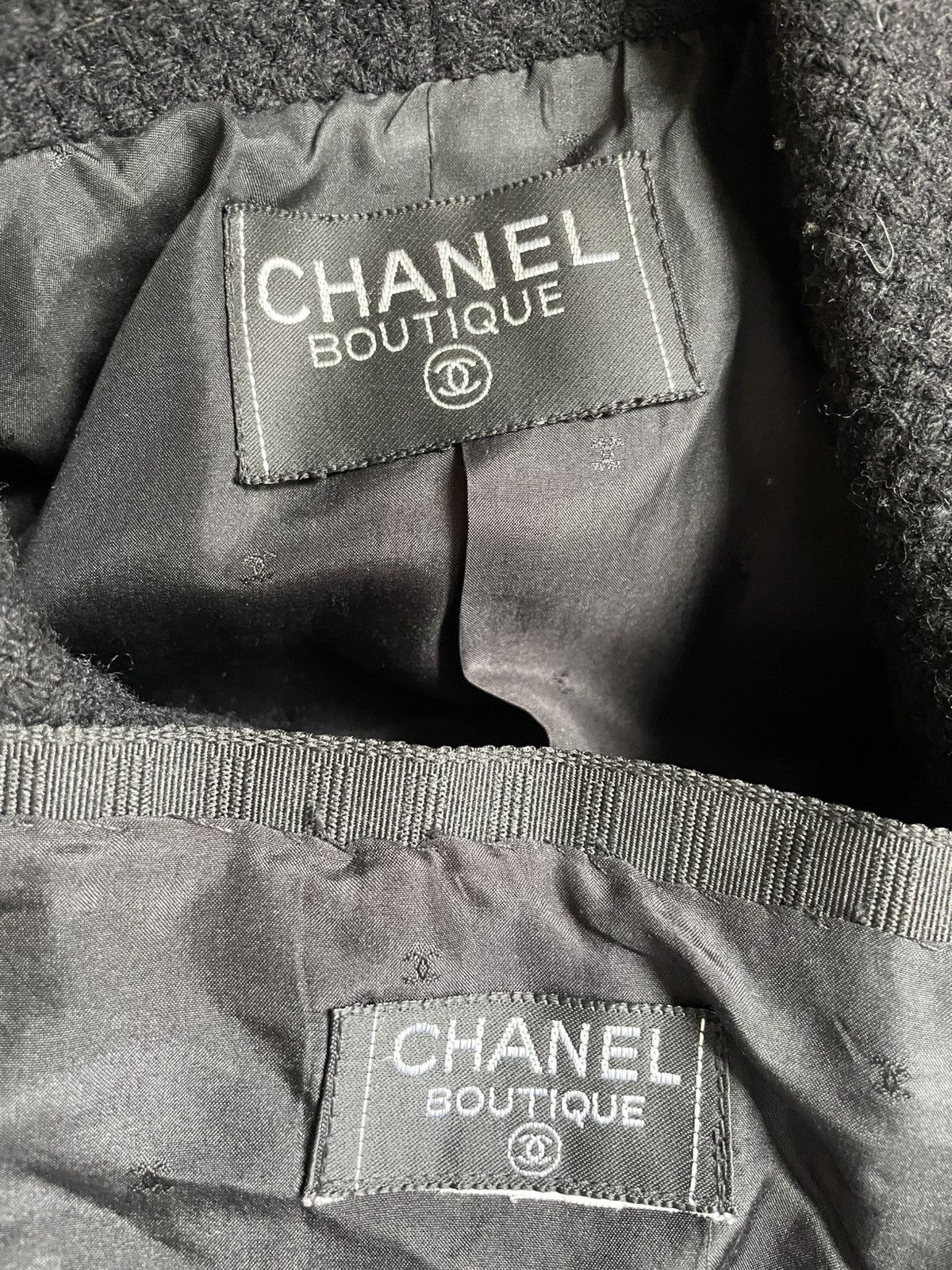 Chanel CHANEL Tweed suit vintage jacket and skirt Size M / US 6-8 / IT 42-44 - 10 Thumbnail