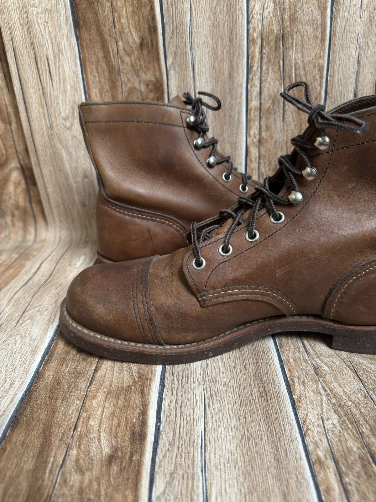 Red Wing × Vintage 8111 iron ranger boots Size US 9 / EU 42 - 12 Thumbnail