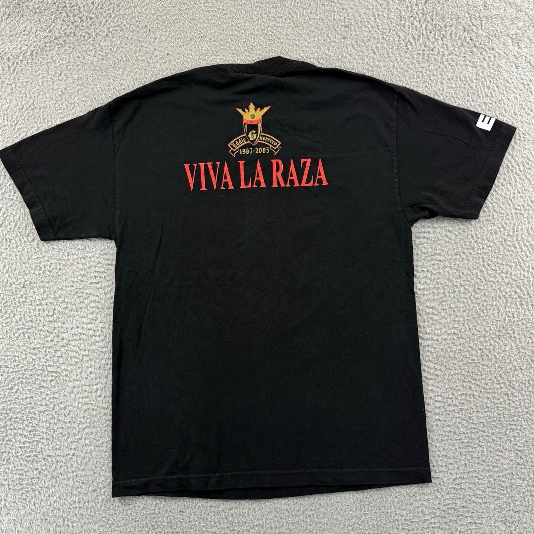 Vintage VINTAGE Eddie Guerrero Shirt Mens Large Black Wrestling Wrestlemania Y2K WWE Size US L / EU 52-54 / 3 - 7 Thumbnail