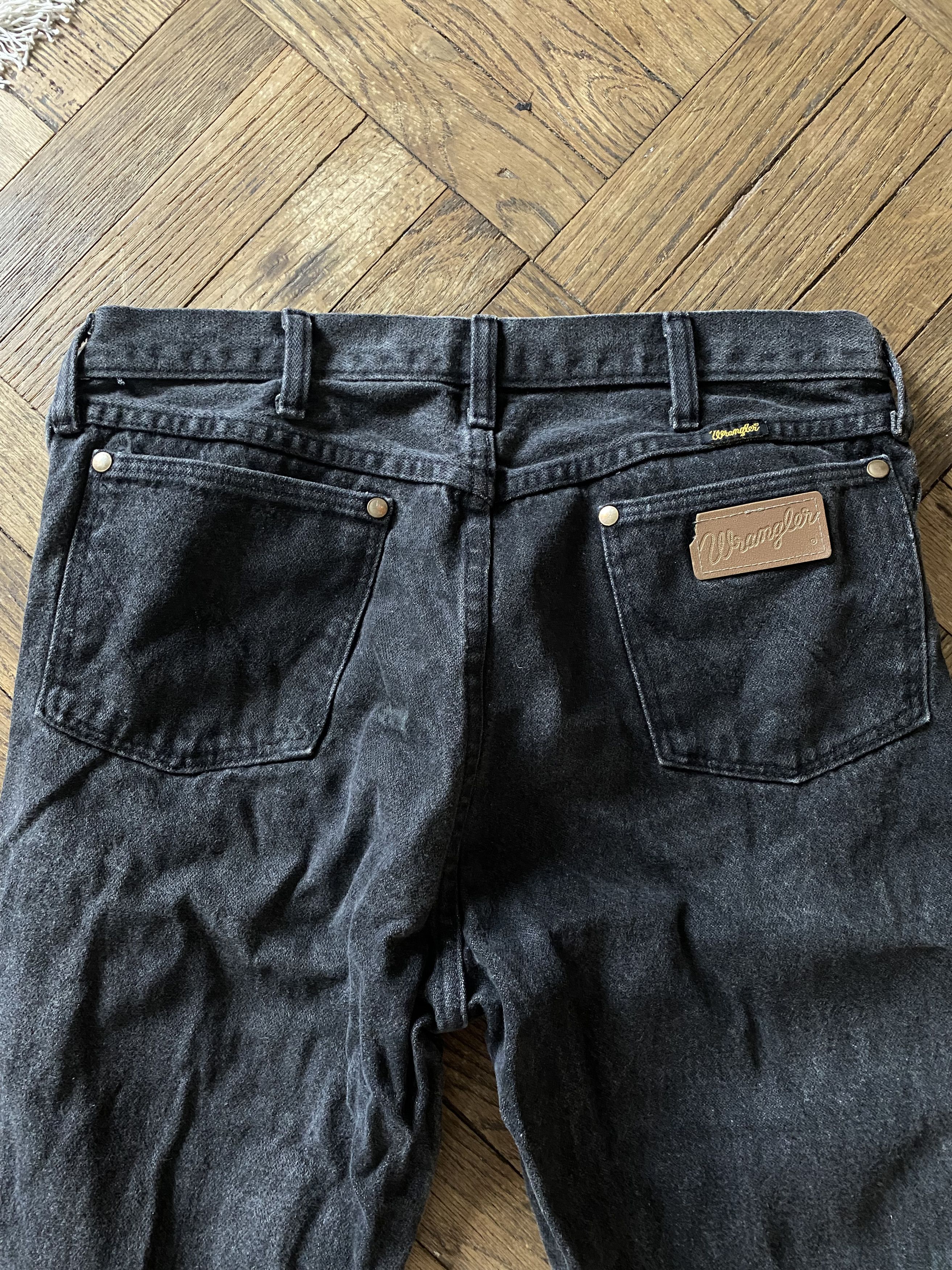 Wrangler Wrangler Dark Gray Denim Stack Size US 32 / EU 48 - 4 Thumbnail