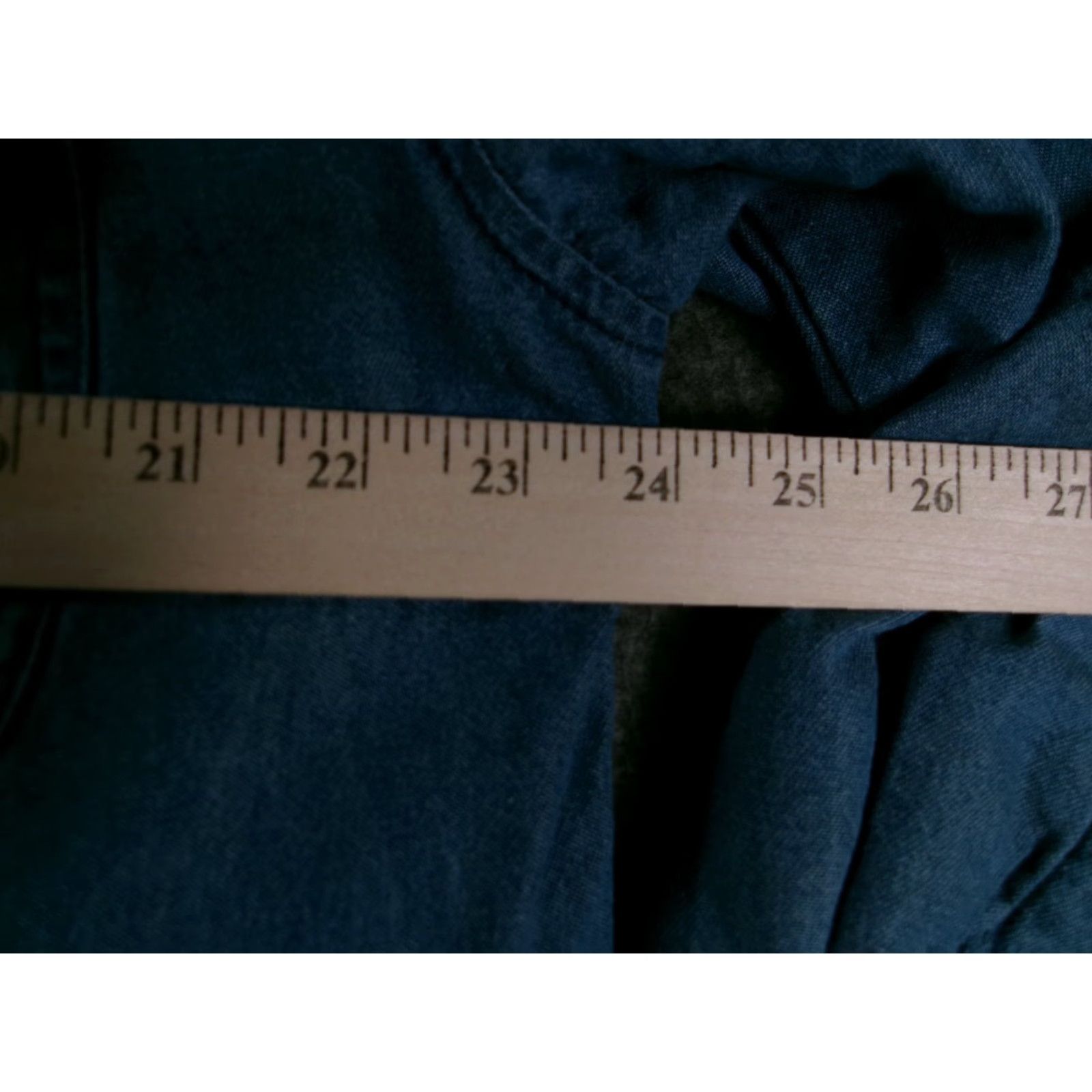 Denime Sierra Outdoors Shacket Men Medium Blue Denim Fleece Lined Heavyweight Workwear Denim Shirt Shacket Size US M / EU 48-50 / 2 - 4 Thumbnail