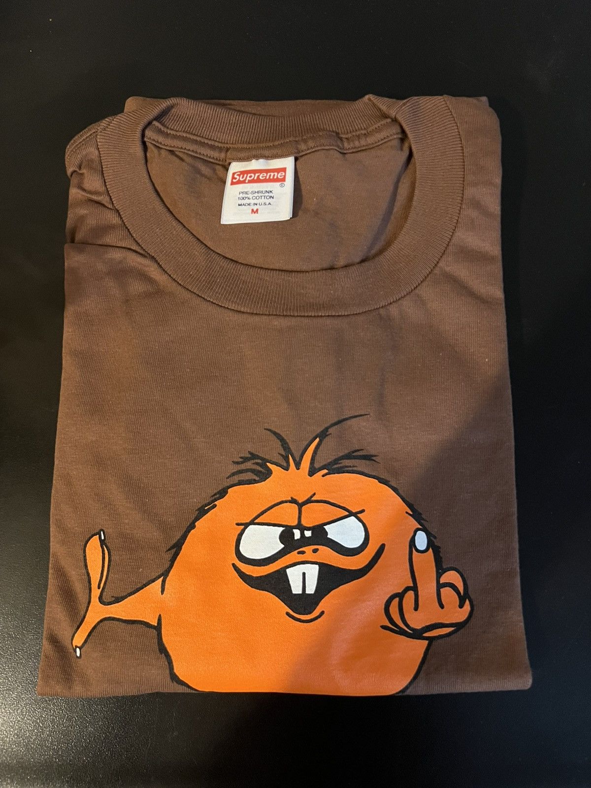 Supreme Supreme Camacho Tee Brown (Size Medium) Size US M / EU 48-50 / 2 - 1 Thumbnail