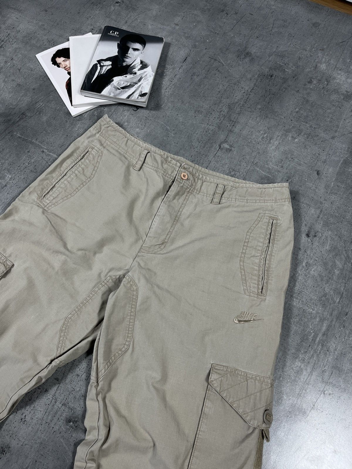 Nike Vintage cargo pants Nike Rare Size US 34 / EU 50 - 2 Thumbnail