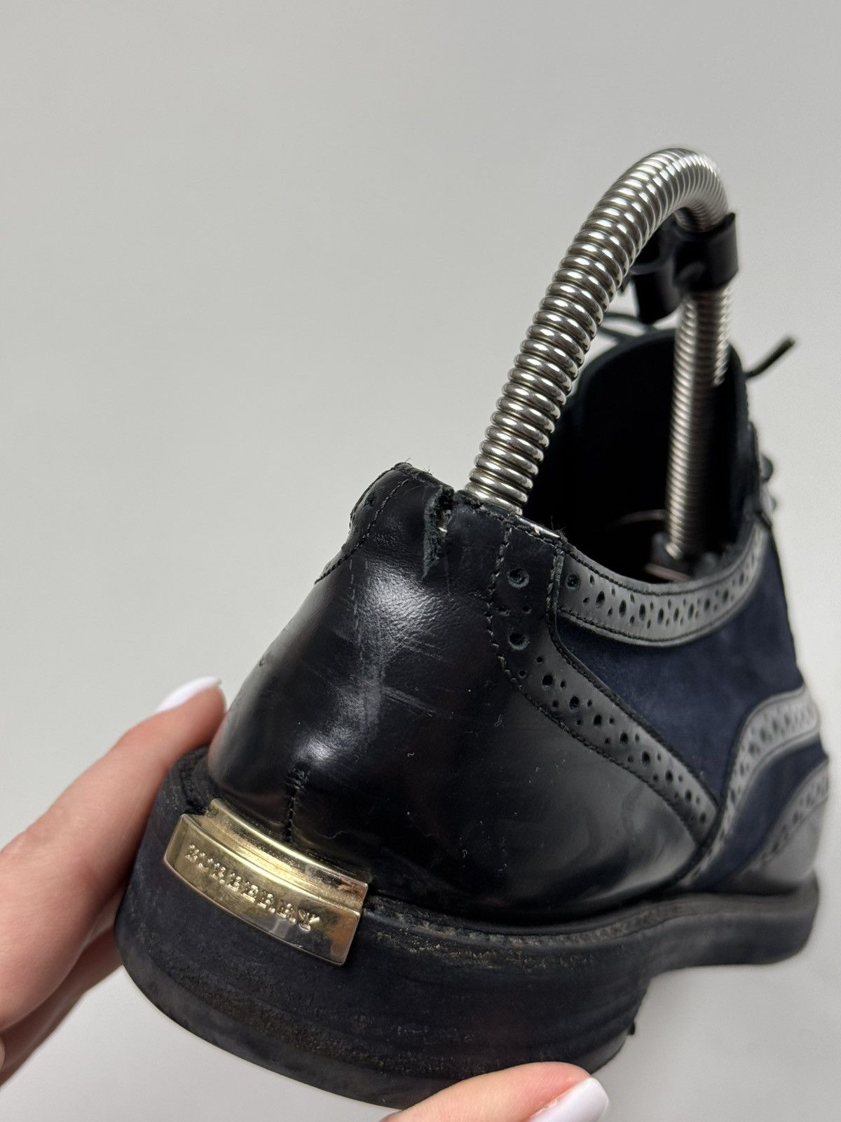 Burberry Burberry Ladies Leather Brogue Formal Shoes Size 38 / US 8 Size US 8 / IT 38 - 18 Thumbnail