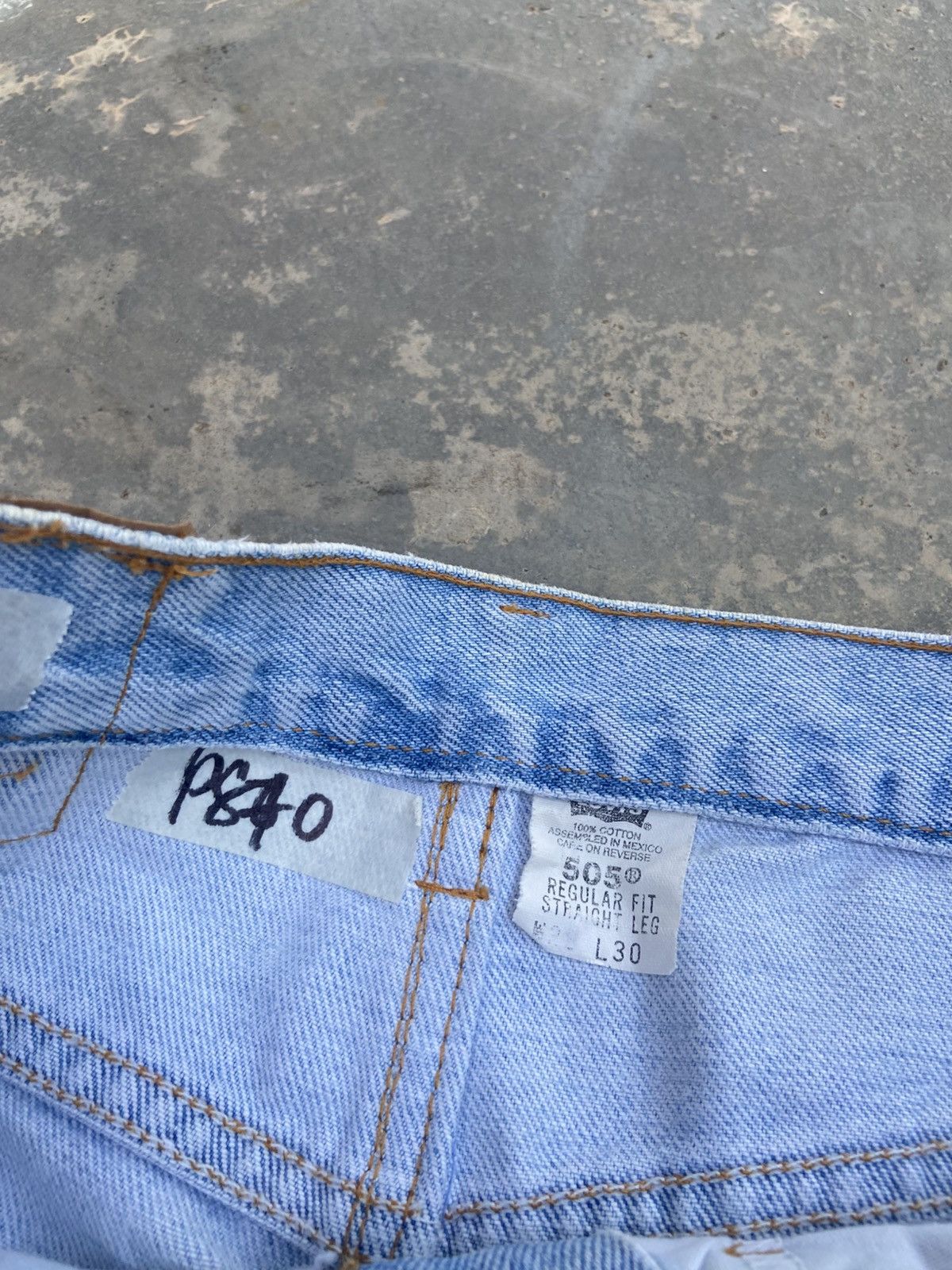 Levi's Vintage Levi’s 505 Denim Pant Size US 31 - 4 Thumbnail