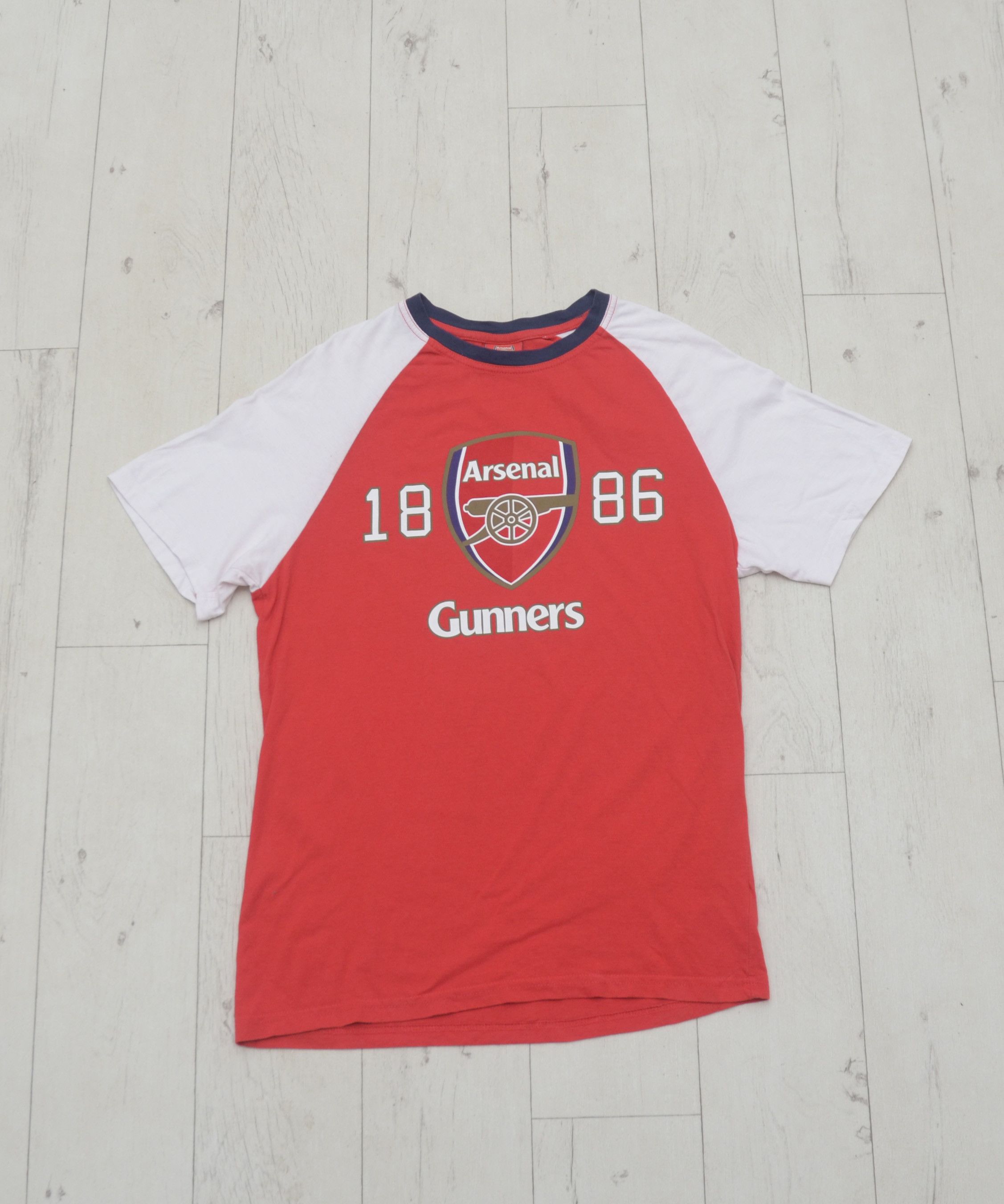 Vintage Arsenal Home Football T-Shirt Soccer Jersey Rare Gunners Size US S / EU 44-46 / 1 - 1 Thumbnail