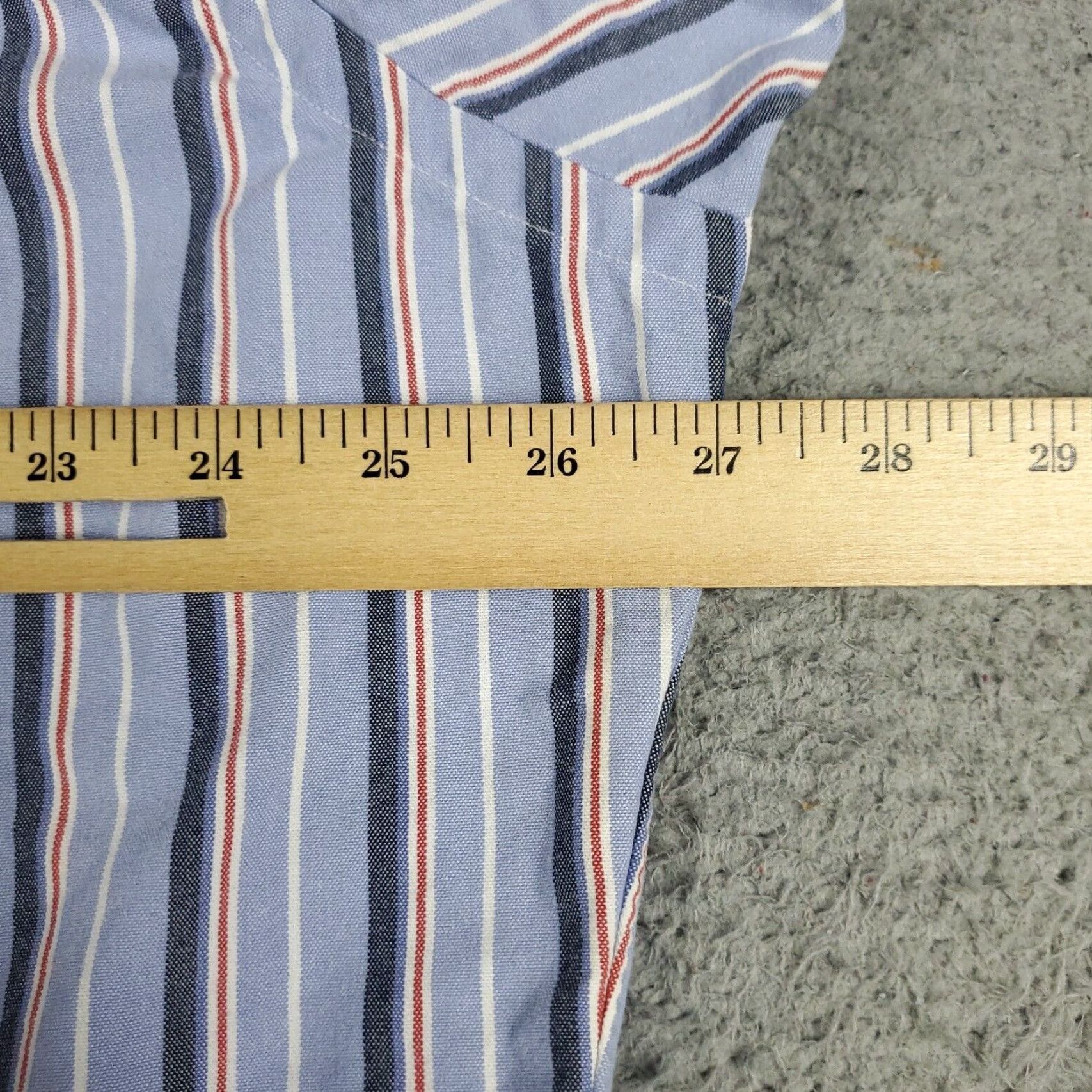 Ralph Lauren Ralph Lauren Casual Button-Up Shirt Mens XL Blue Striped Long Sleeve Preppy Size US XL / EU 56 / 4 - 6 Thumbnail