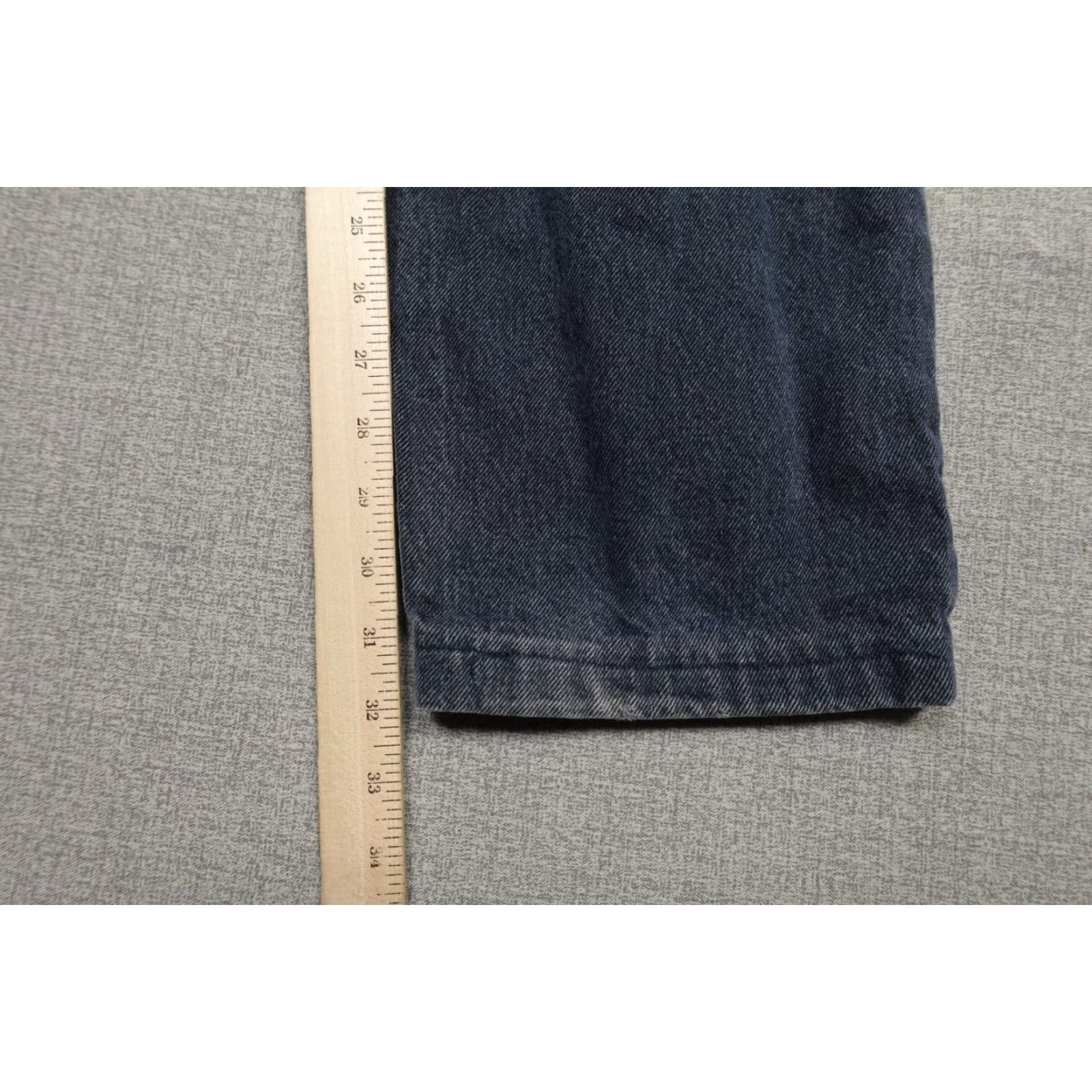 Levi's Levi's 550 Jeans Black Relaxed Straight 36x32 Mens Denim Dark Wash Grunge Vintage Size US 36 / EU 52 - 7 Thumbnail