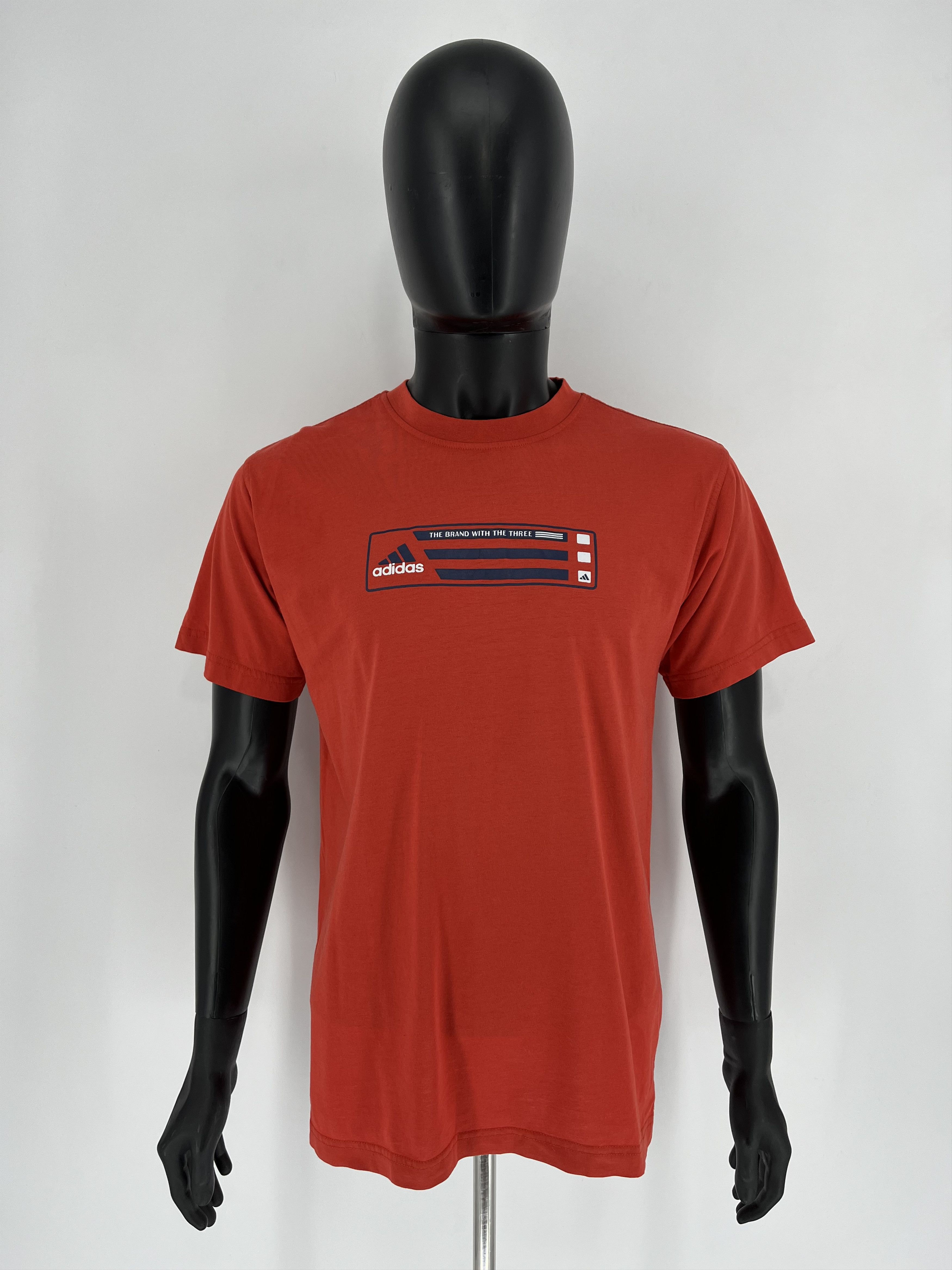 Adidas Vintage Y2K Adidas T-Shirt Big Logo Size US XL / EU 56 / 4 - 2 Thumbnail