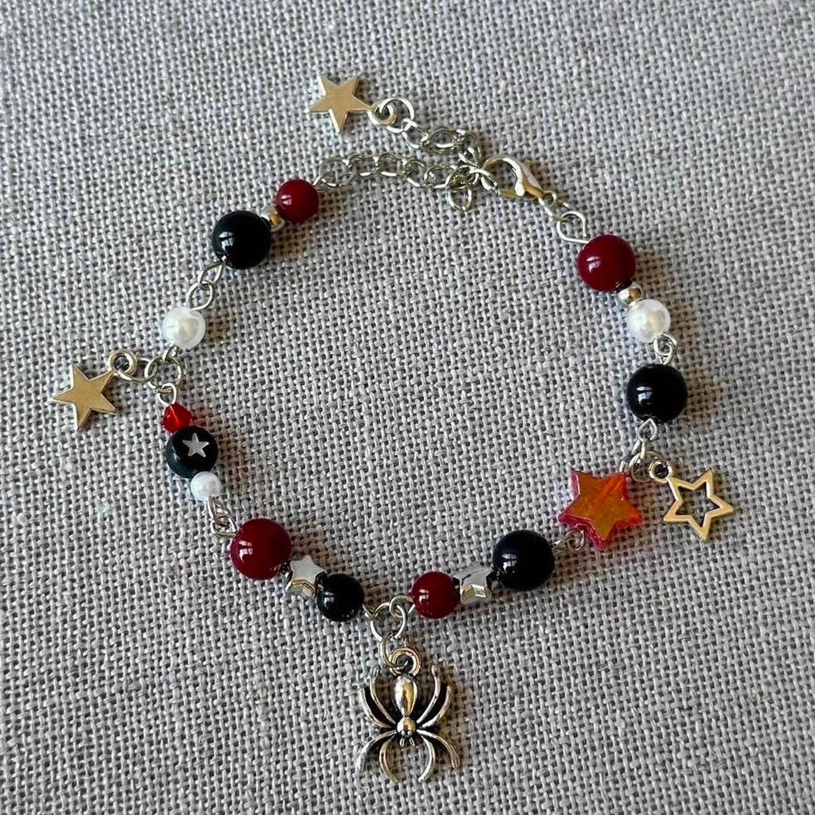 Other Cute y2k beaded charm bracelet WMNS2 Size ONE SIZE - 1 Thumbnail