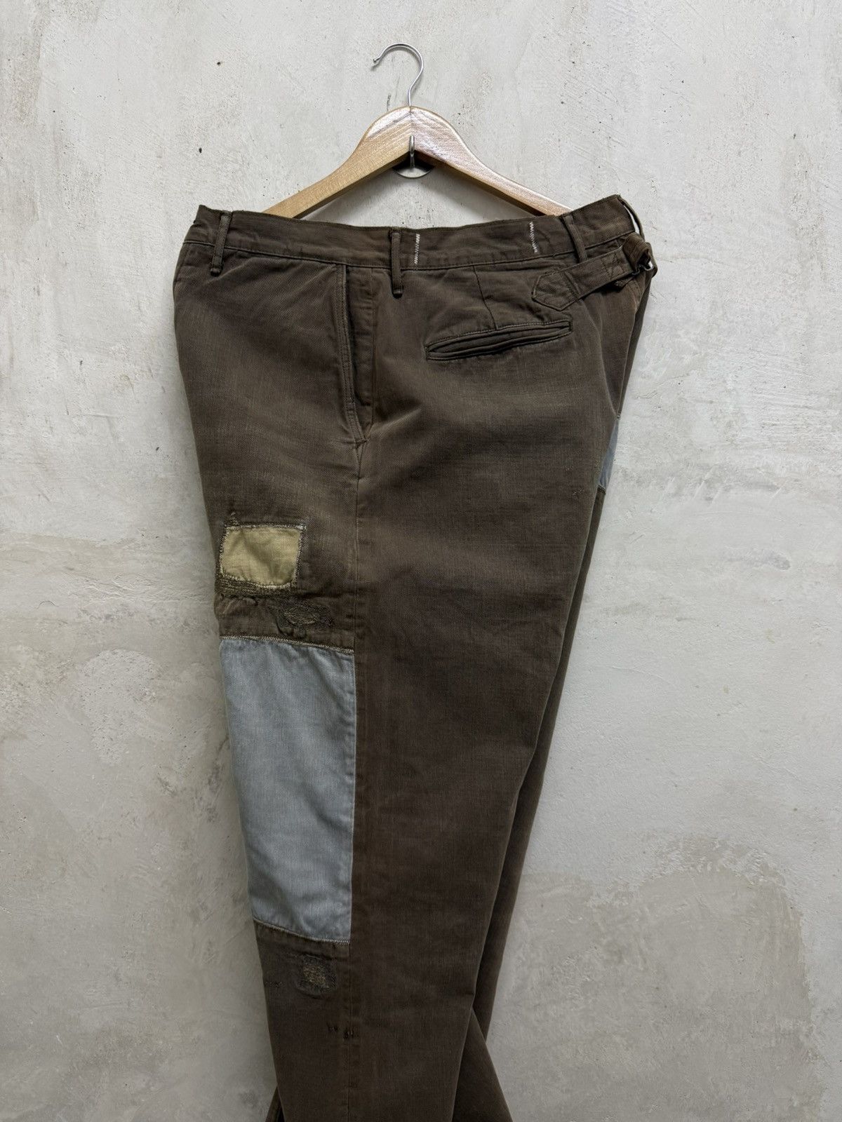 Kapital Kapital Katsuragi Port Sashiko Baggy Sun Faded Pants Size US 34 / EU 50 - 10 Thumbnail