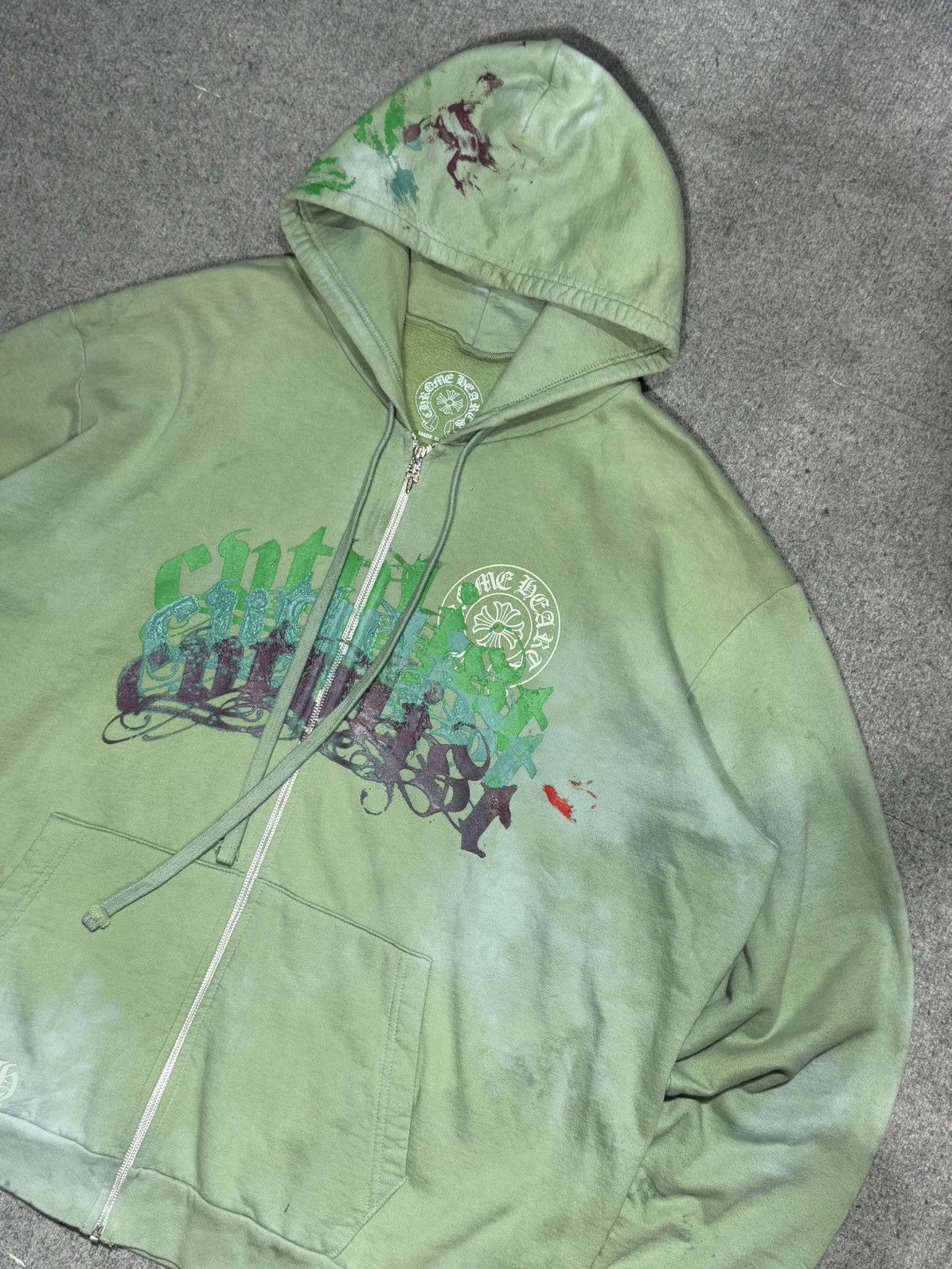 Chrome Hearts 1of1 RARE Chrome Hearts - CVTVLIST - XXL zip up jacket Size US XXL / EU 58 / 5 - 6 Thumbnail