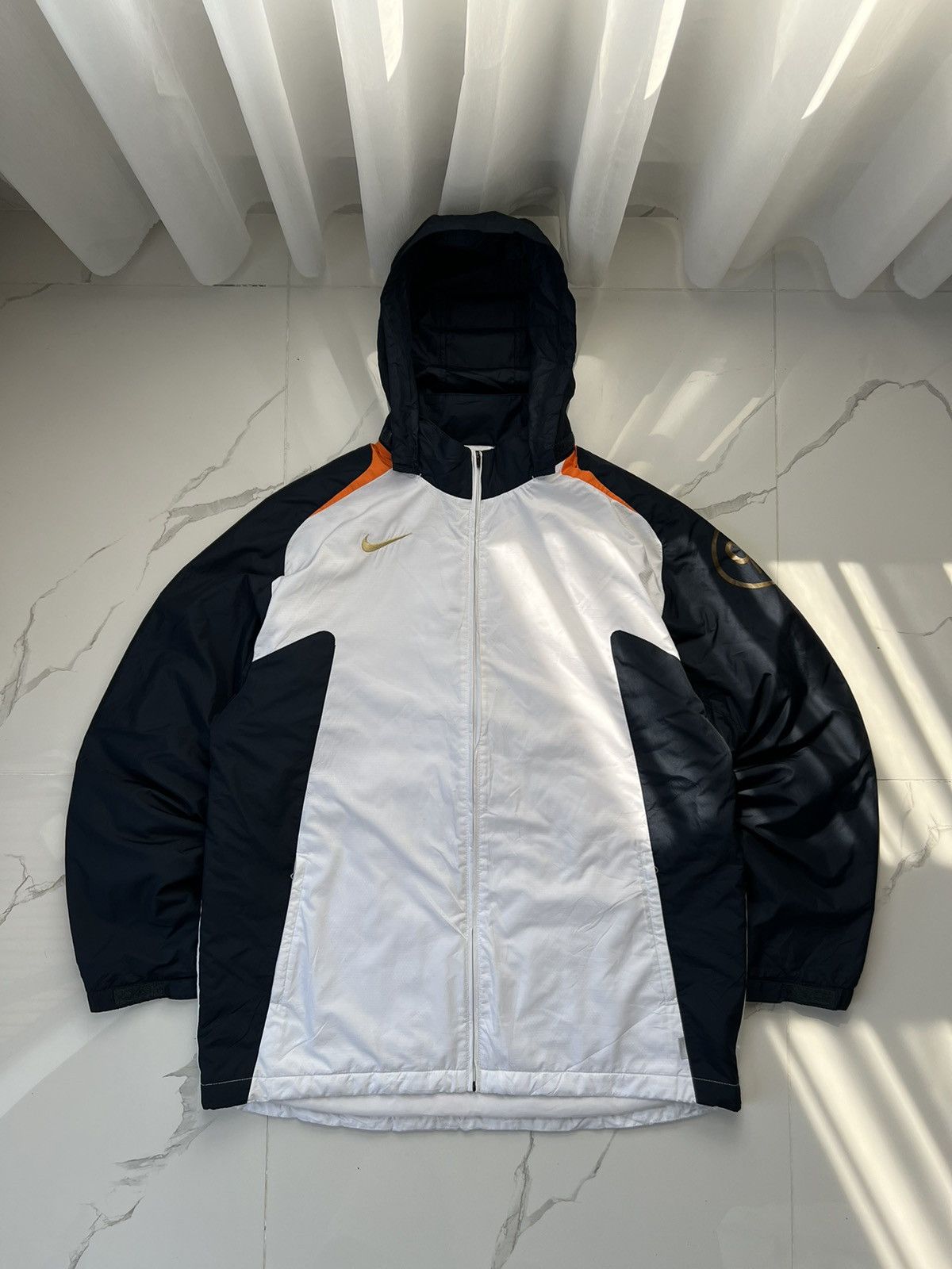 Nike × Vintage 90's NIKE TEAM TOTALNINETY JACKET Y2K SWOOSH Y2K Size US XL / EU 56 / 4 - 1 Thumbnail