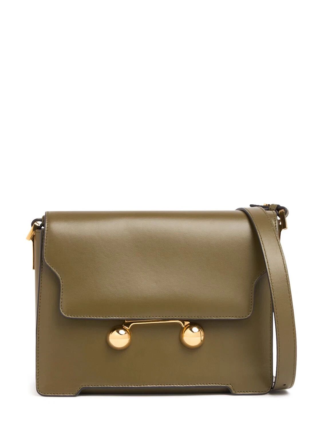 Marni MARNI Trunkaroo Medium Deep Sage Green Bag Size ONE SIZE - 1 Thumbnail