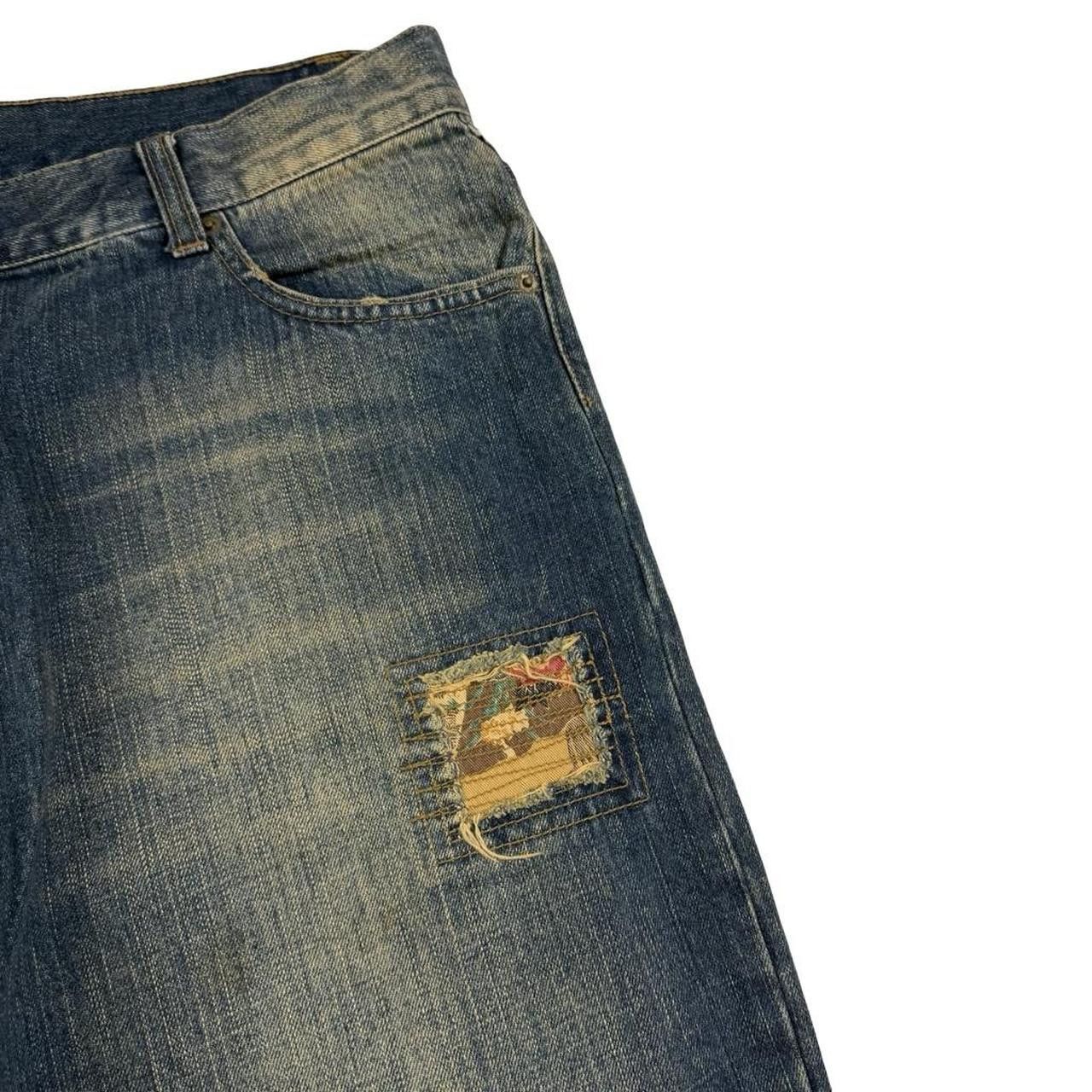 Karakuri Tamashii Karakuri Tamashii Embroidered Oni Japanese Jeans - Waist 38 Size US 38 / EU 54 - 4 Thumbnail