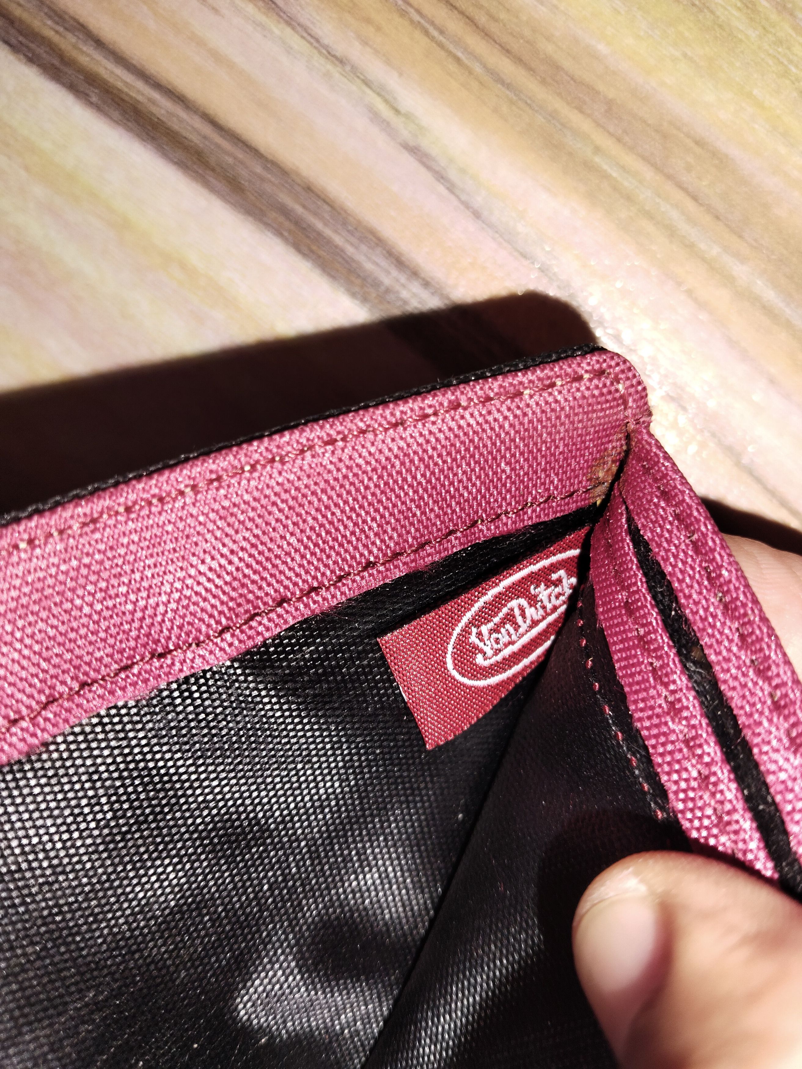Von Dutch VON DUTCH Spellout Big Logo Wallet Size ONE SIZE - 6 Thumbnail