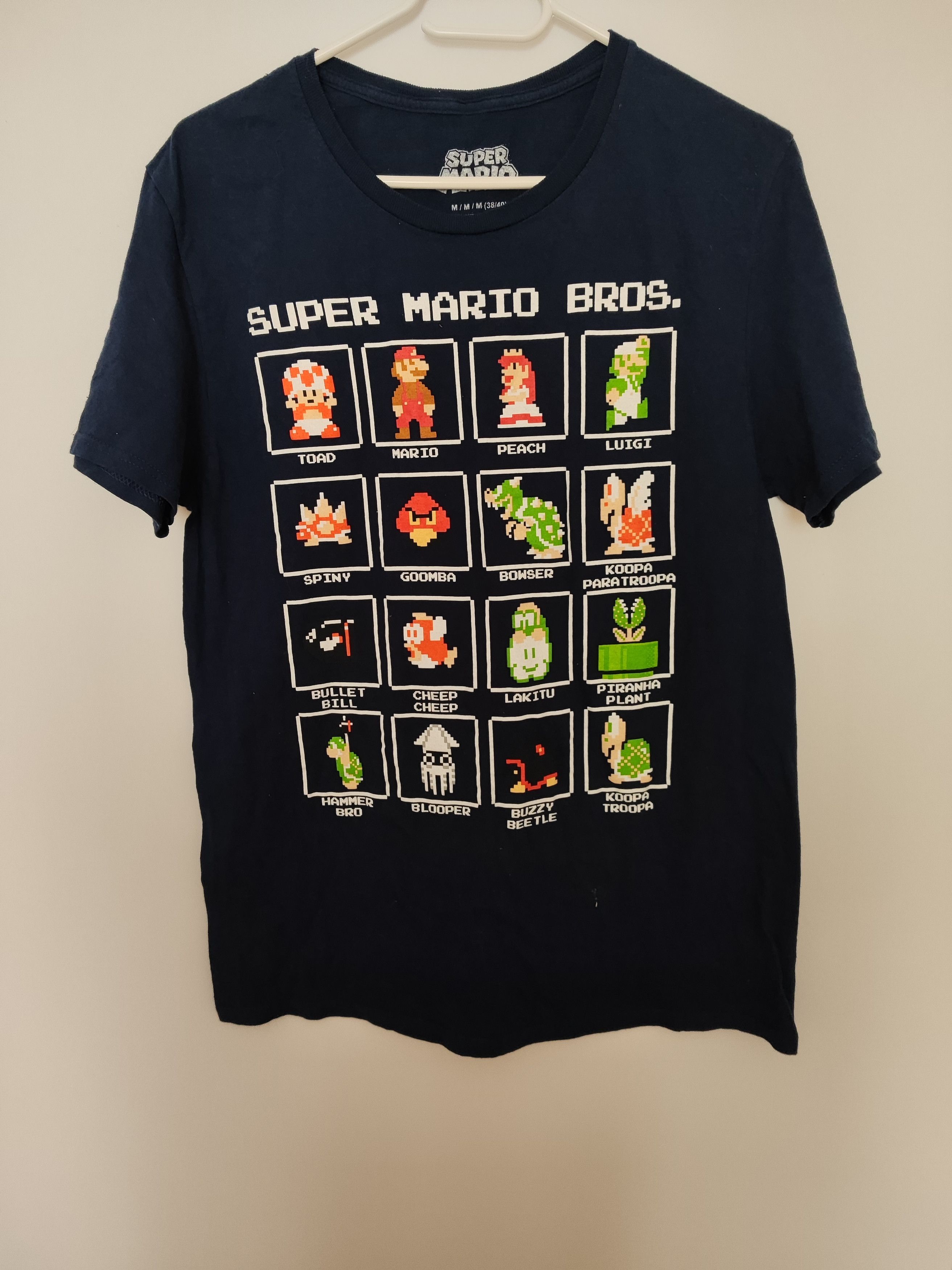 Japanese Brand Super Mario Bros. Women's Tee – Retro NES Pixel Art (Size M) Size S / US 4 / IT 40 - 3 Thumbnail