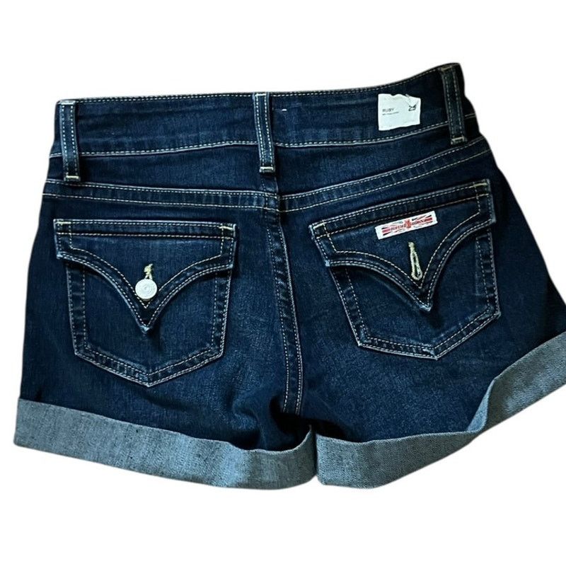 Hudson HUDSON Ruby Jean Shorts Women’s Size 25 Mid Thigh Denim Size 25" / US 0 / IT 36 - 2 Thumbnail