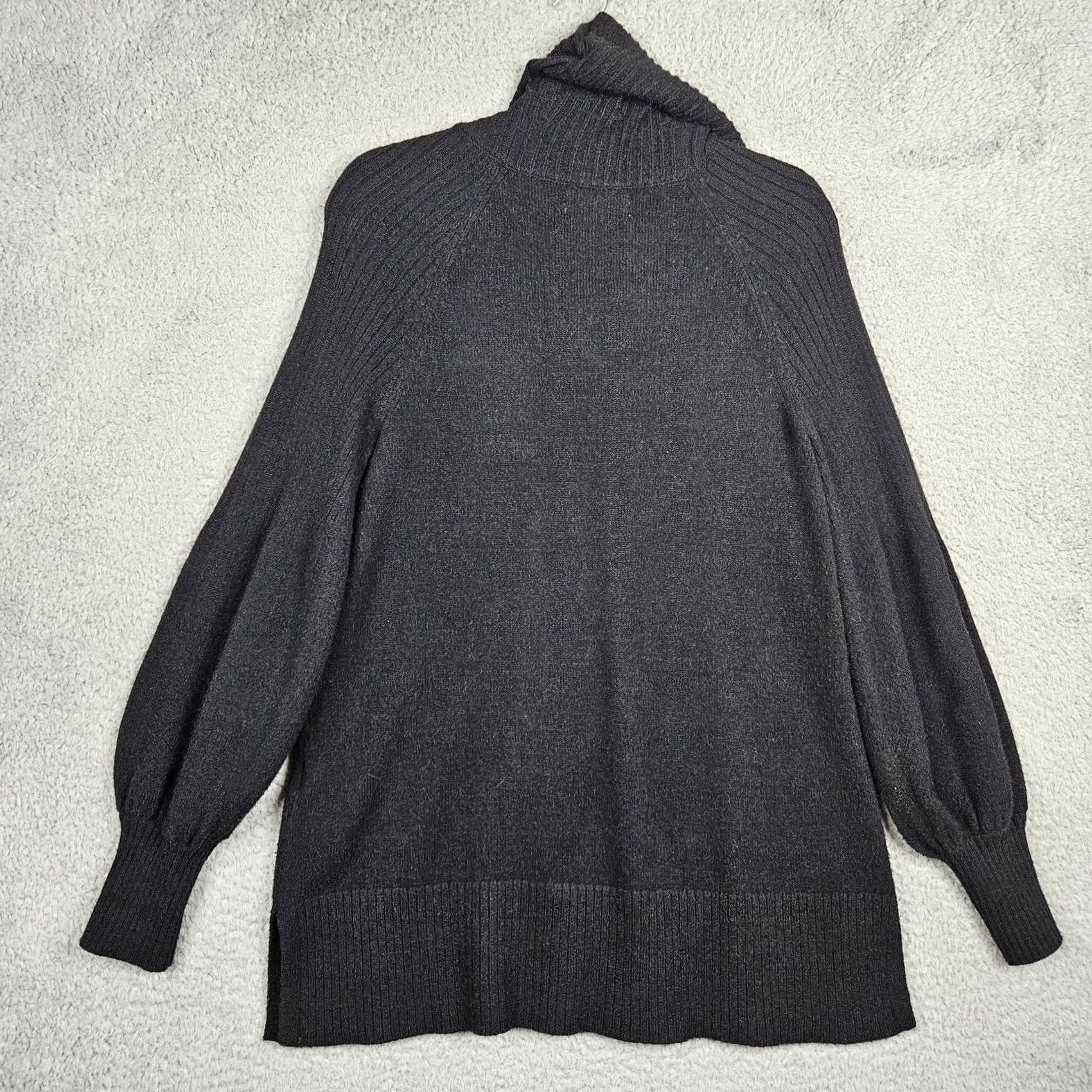 Anthropologie Anthropologie Women’s Black Cowl Neck Pullover Ballow Sleeve Sweater Size S Size S / US 4 / IT 40 - 7 Thumbnail