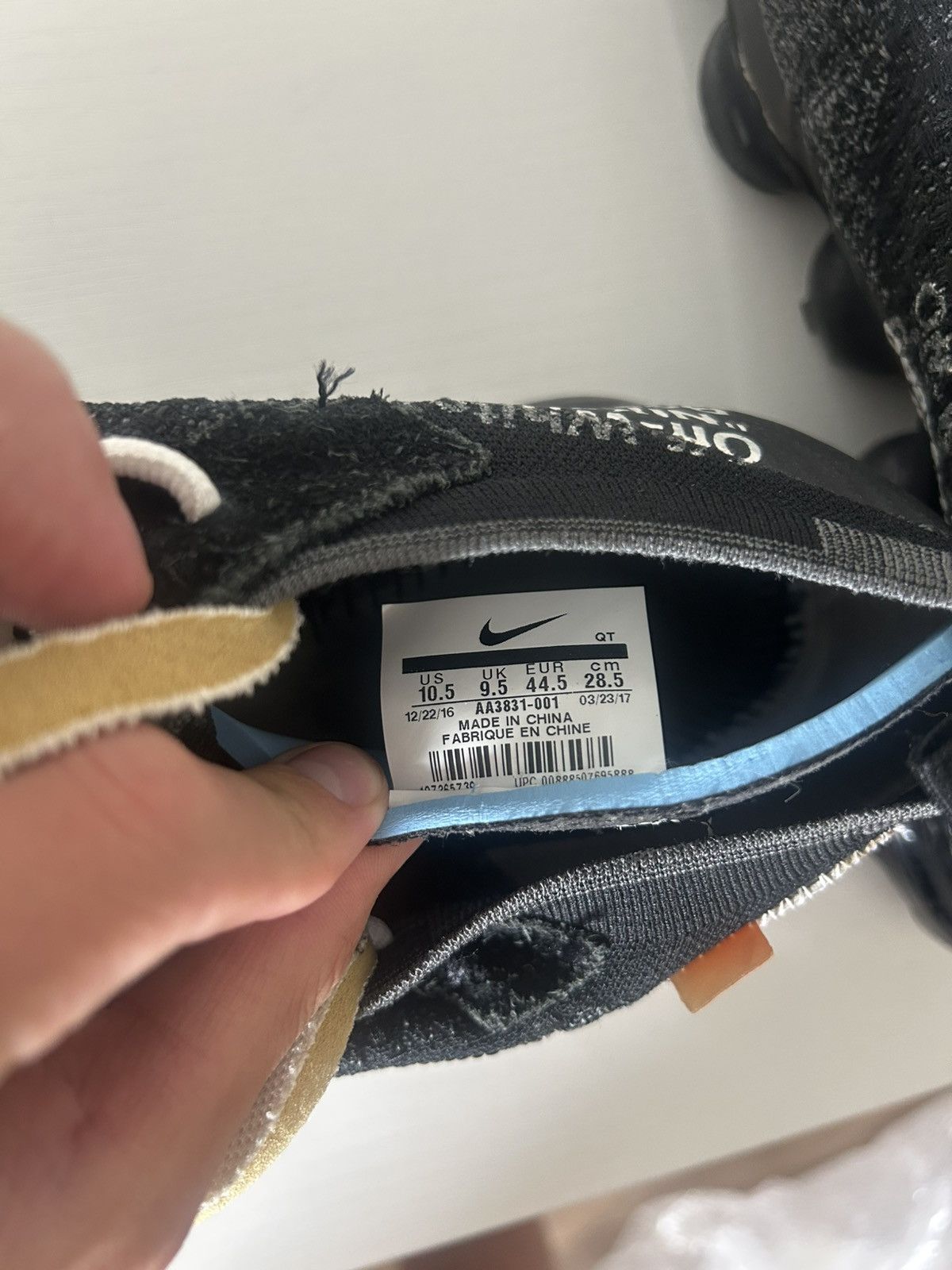 Nike × Off-White Off-White x Nike Air Vapormax The Ten US 10.5 Size US 10.5 / EU 43-44 - 8 Thumbnail