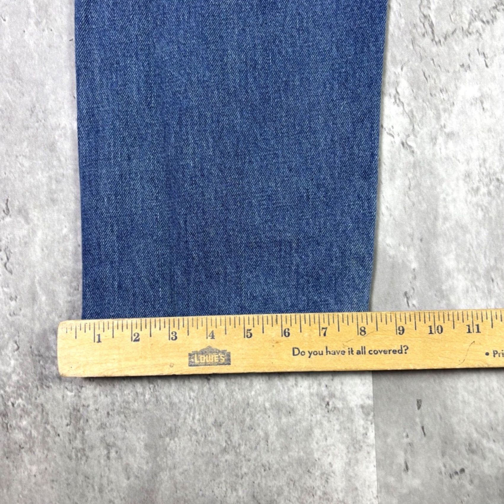 Levi's Levis 505 Regular Fit Straight Leg Jeans Mens 34x30 Medium Wash Blue Denim Size US 34 / EU 50 - 4 Thumbnail