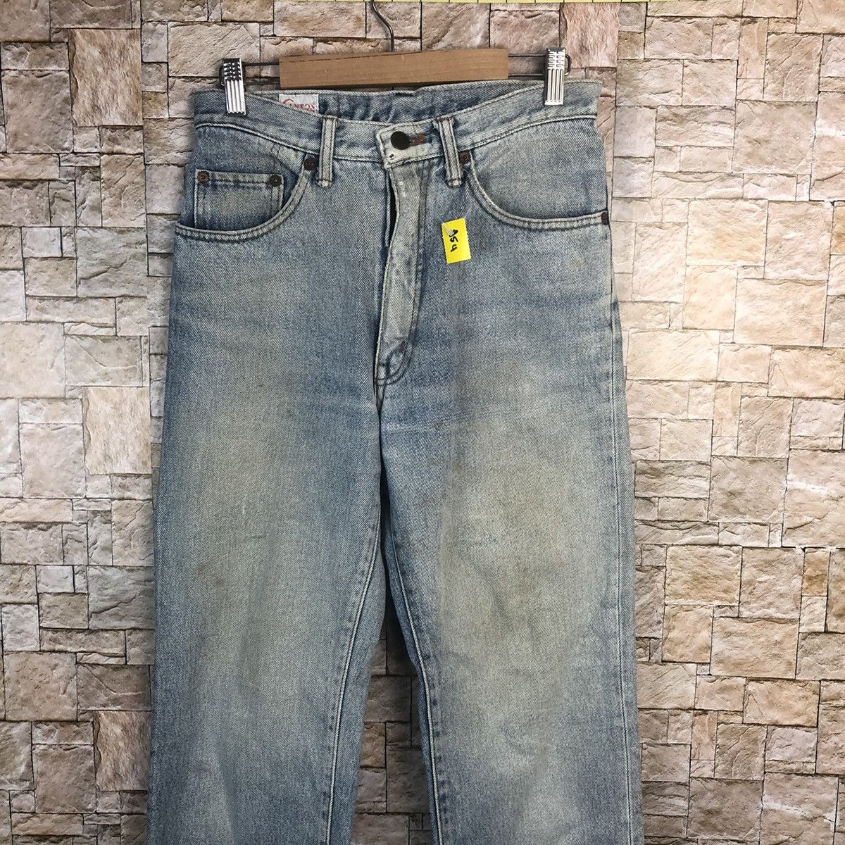 Japanese Brand Cantos vintage Blue Denim Pants #A54 Size US 28 / EU 44 - 7 Thumbnail