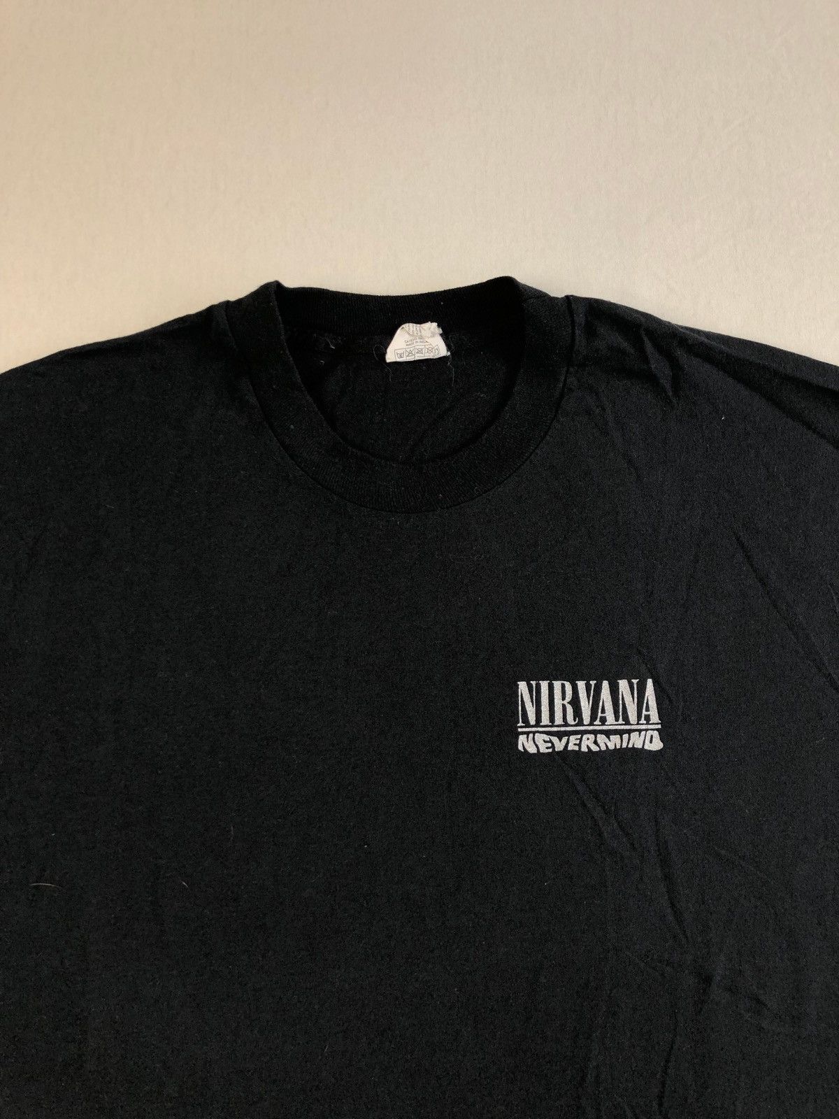 Band Tees × Vintage Nirvana Nevermind Promo shirt 1991 | Grailed