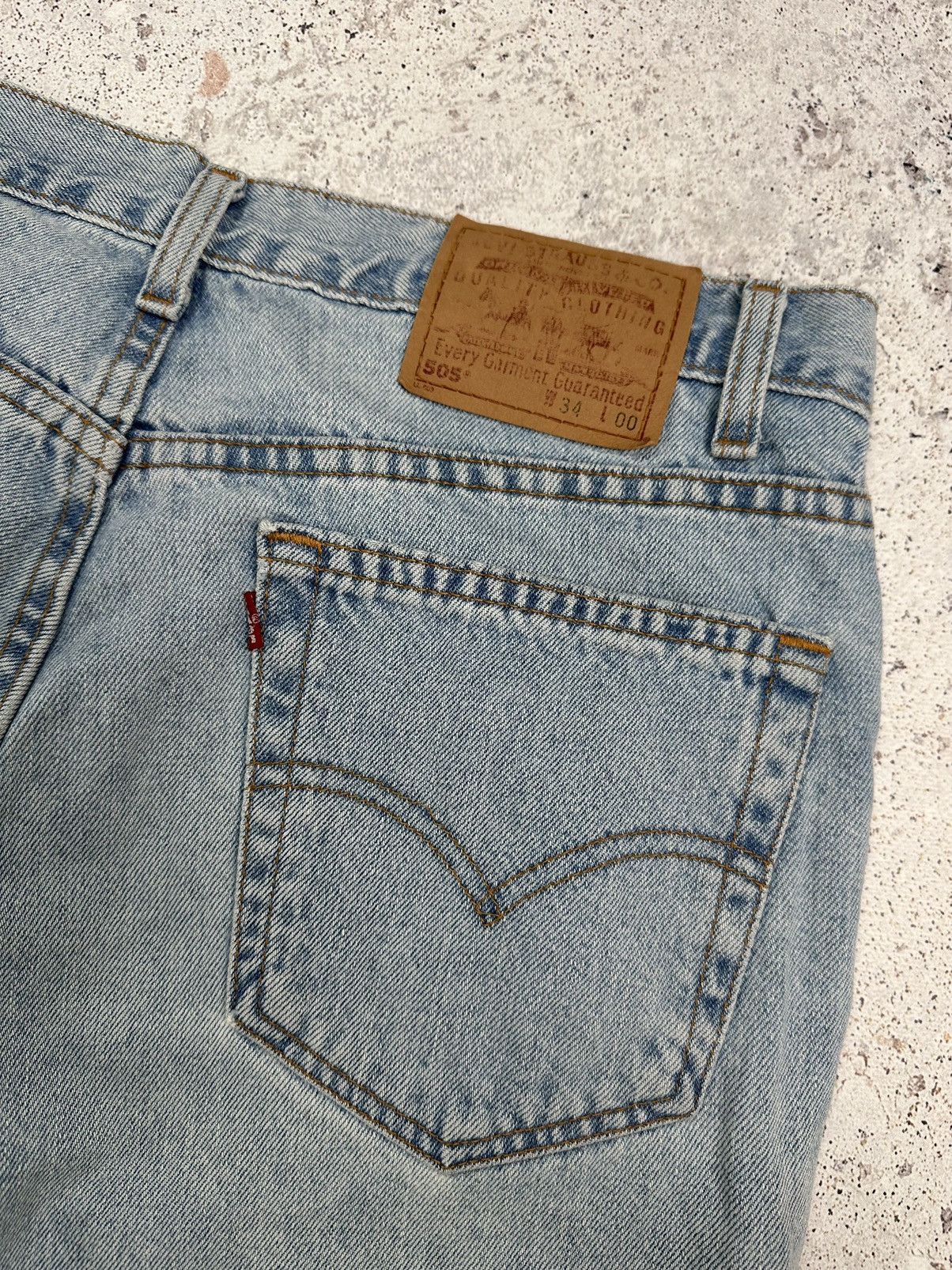 Japanese Brand × Levi's × Vintage Vintage Levi’s 505 Jeans Denim Shorts Men 34 Blue Size US 34 / EU 50 - 22 Thumbnail